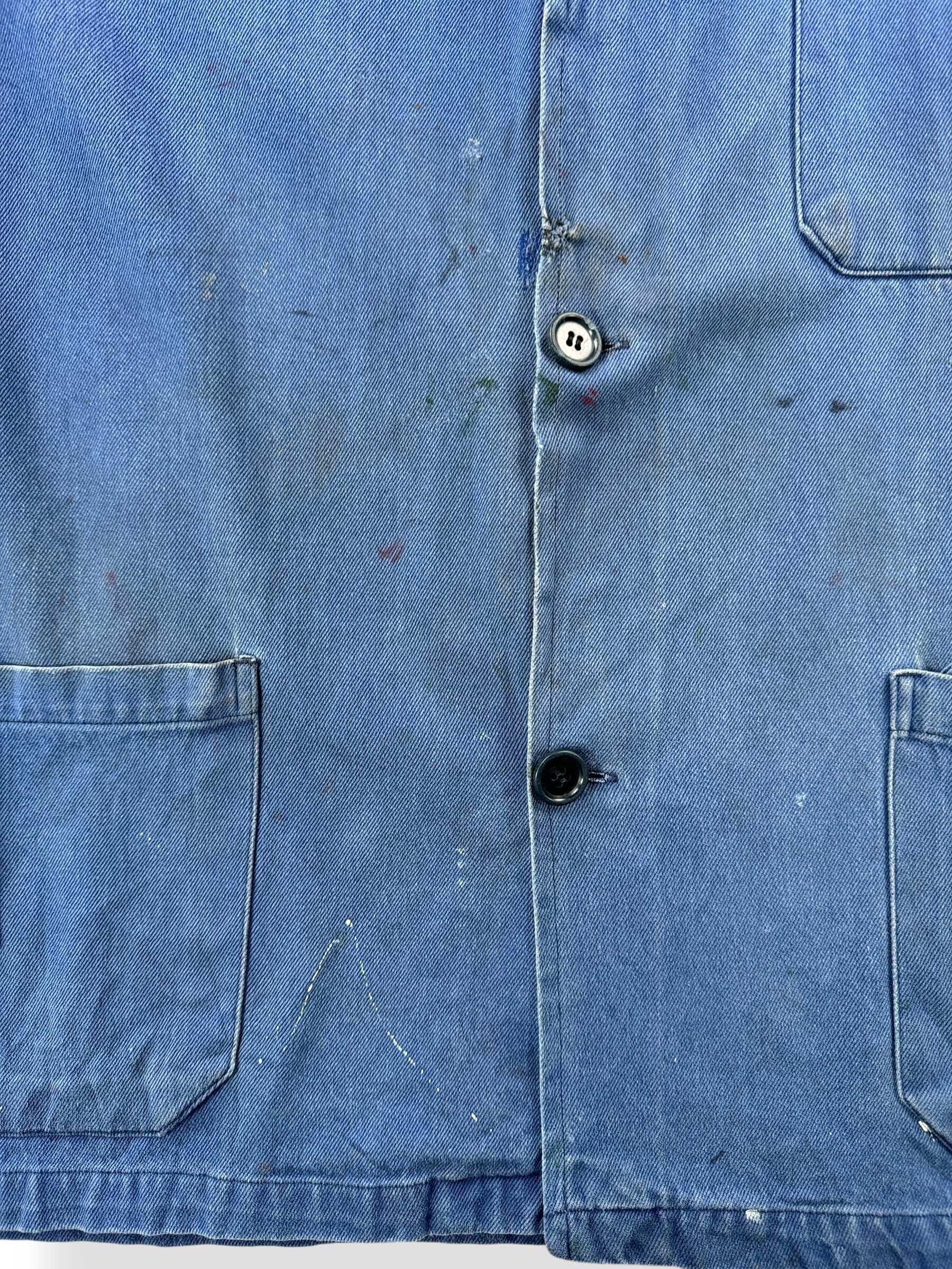 Stains on Vintage French Chore Coat SZ XL