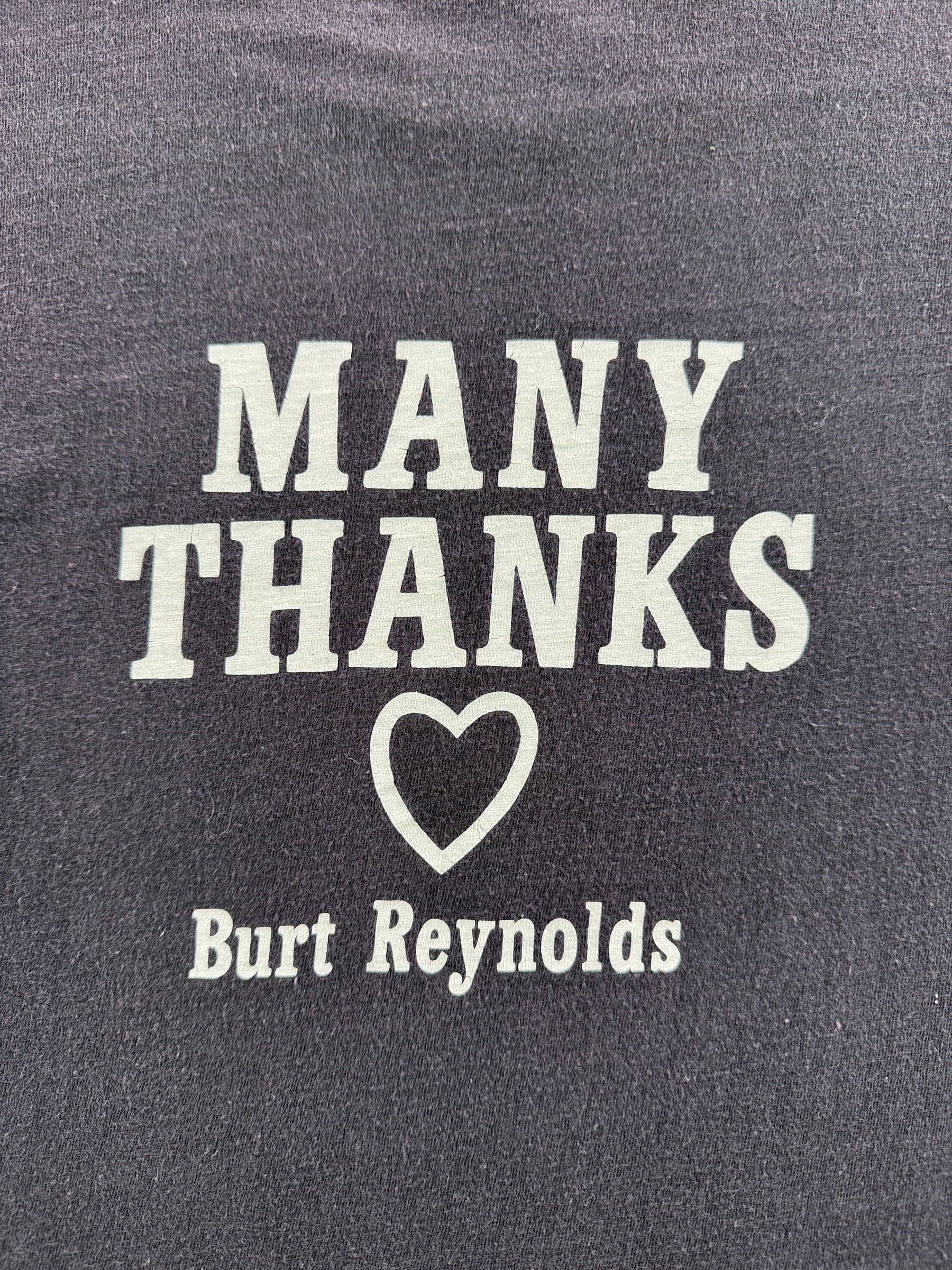 Graphic of Vintage Burt Reynolds Nickelodeon Tee SZ S