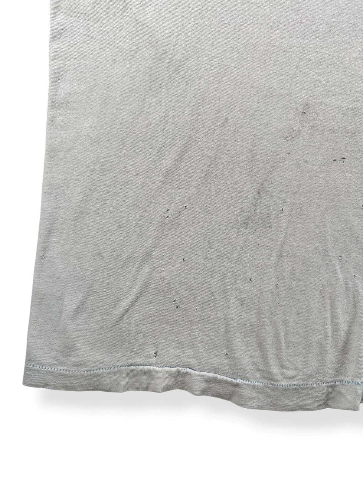 Holes on Vintage Thrashed Lowell's Pike Place Tee SZ L (Fits M)