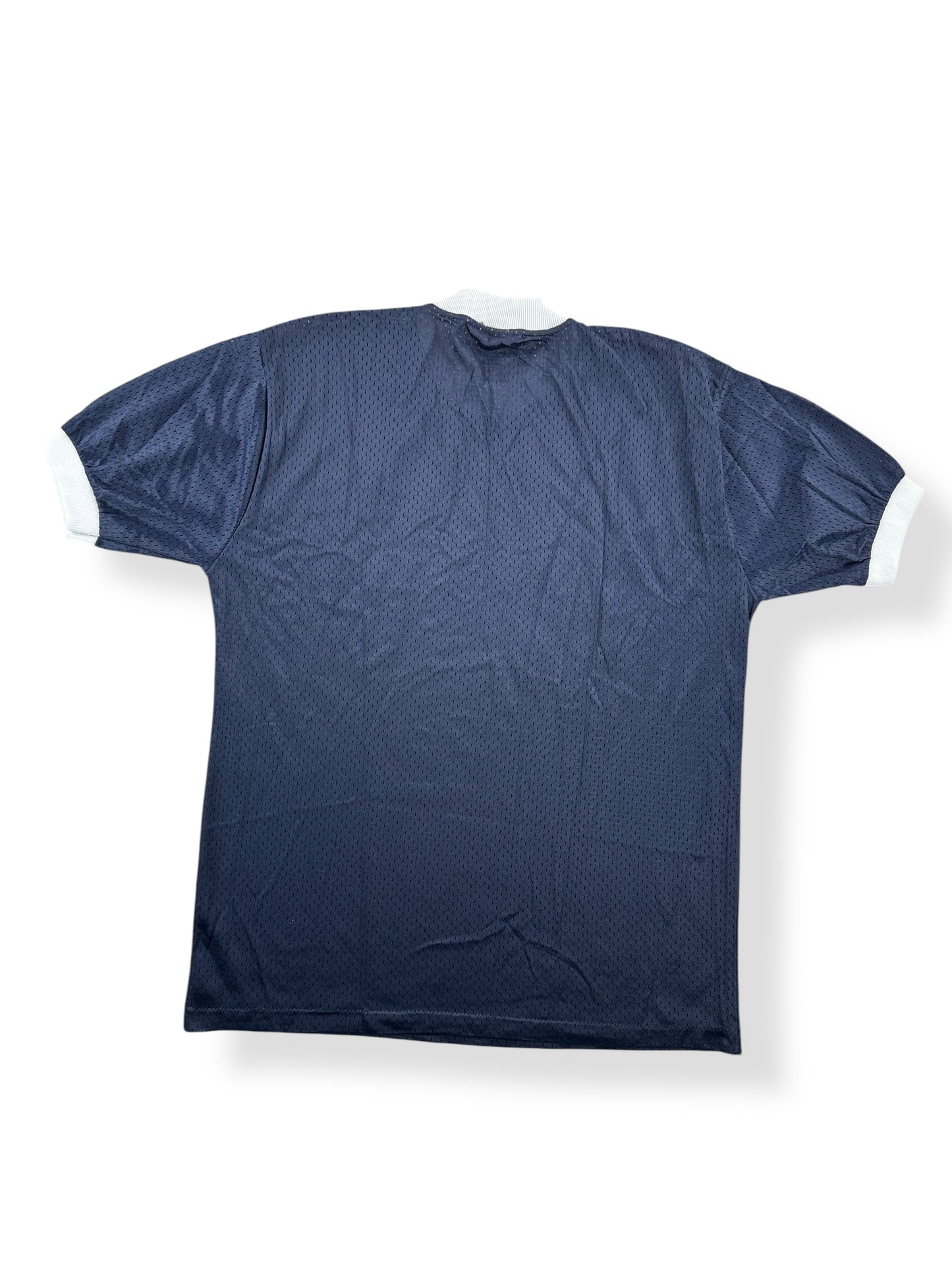 Back of Vintage Navy Blue Izko Navy Blue Ringer Jersey SZ XL (Fits L)