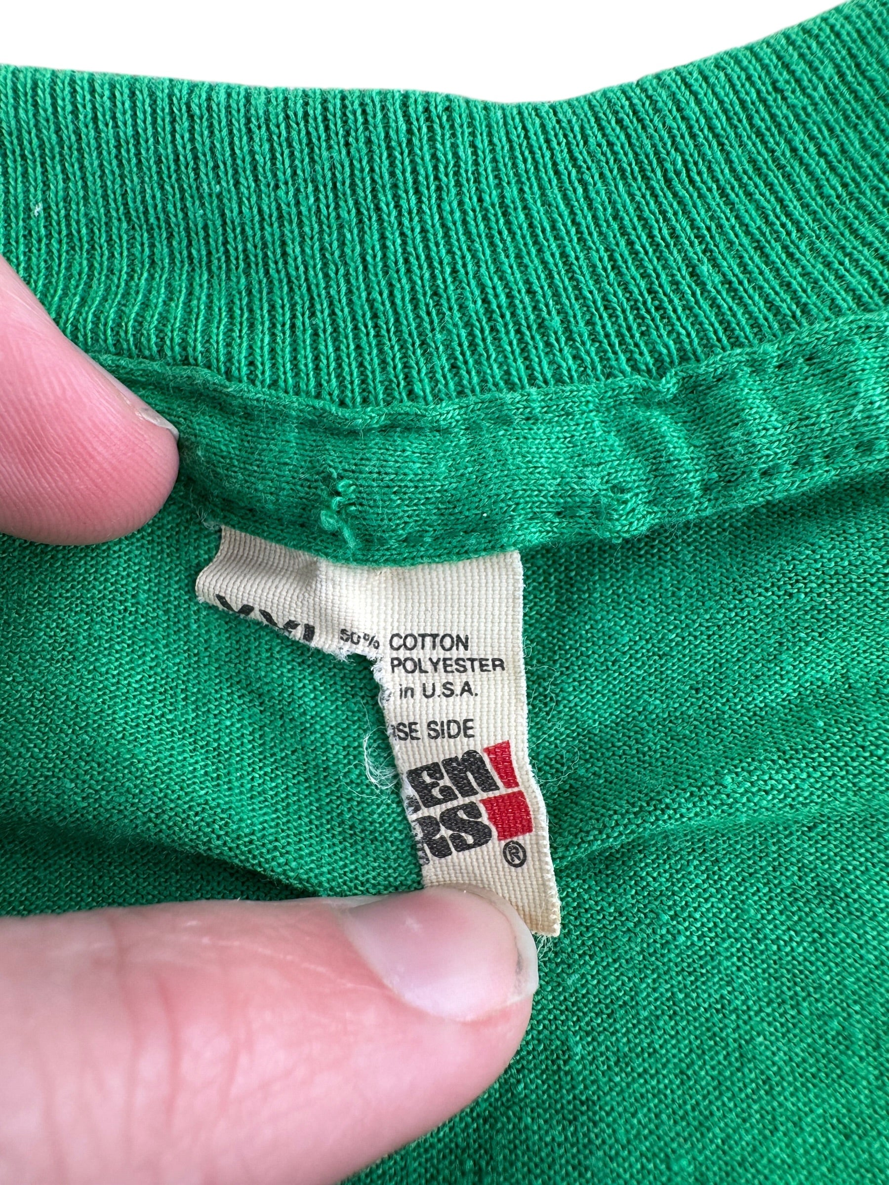 Tag on 1980s Always Tell An Irishman T Shirt SZ XL