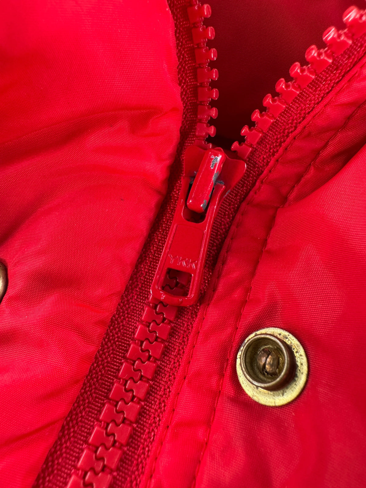 Zipper on Vintage 80s REI Puffer Jacket SZ M