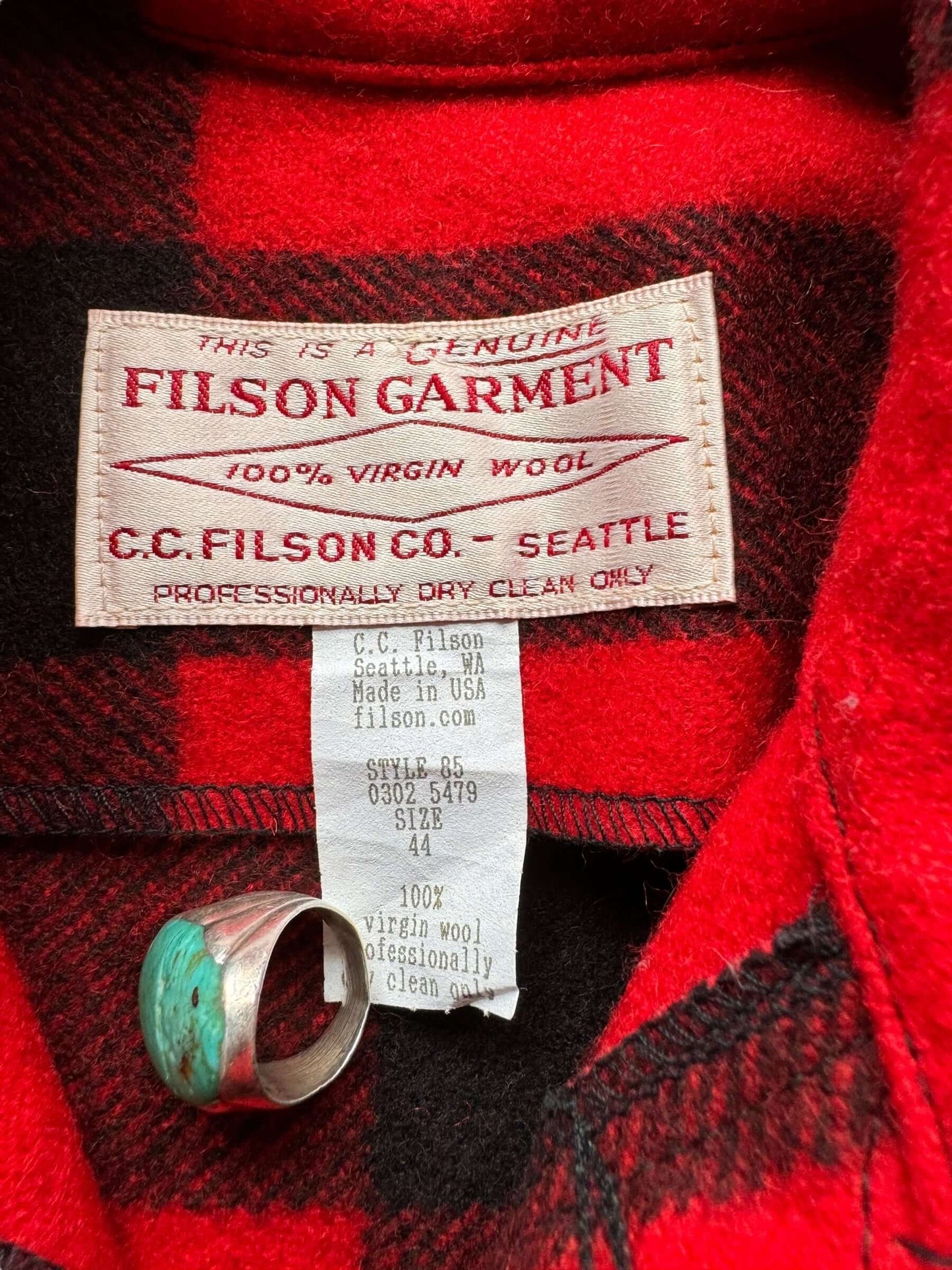 Filson Style 85 Hunter Jacket SZ 44