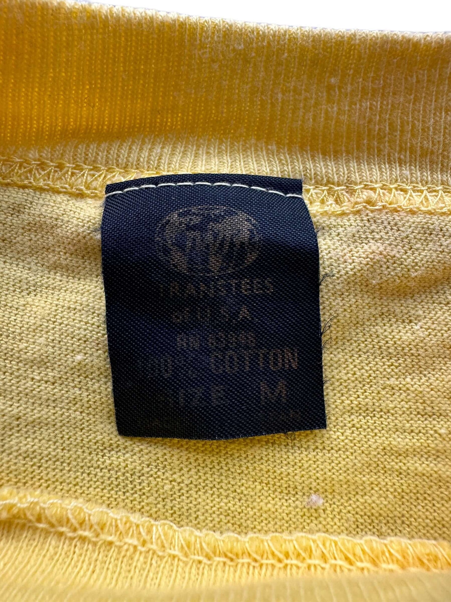 tag on Vintage Yellow Hawaii Tee SZ M