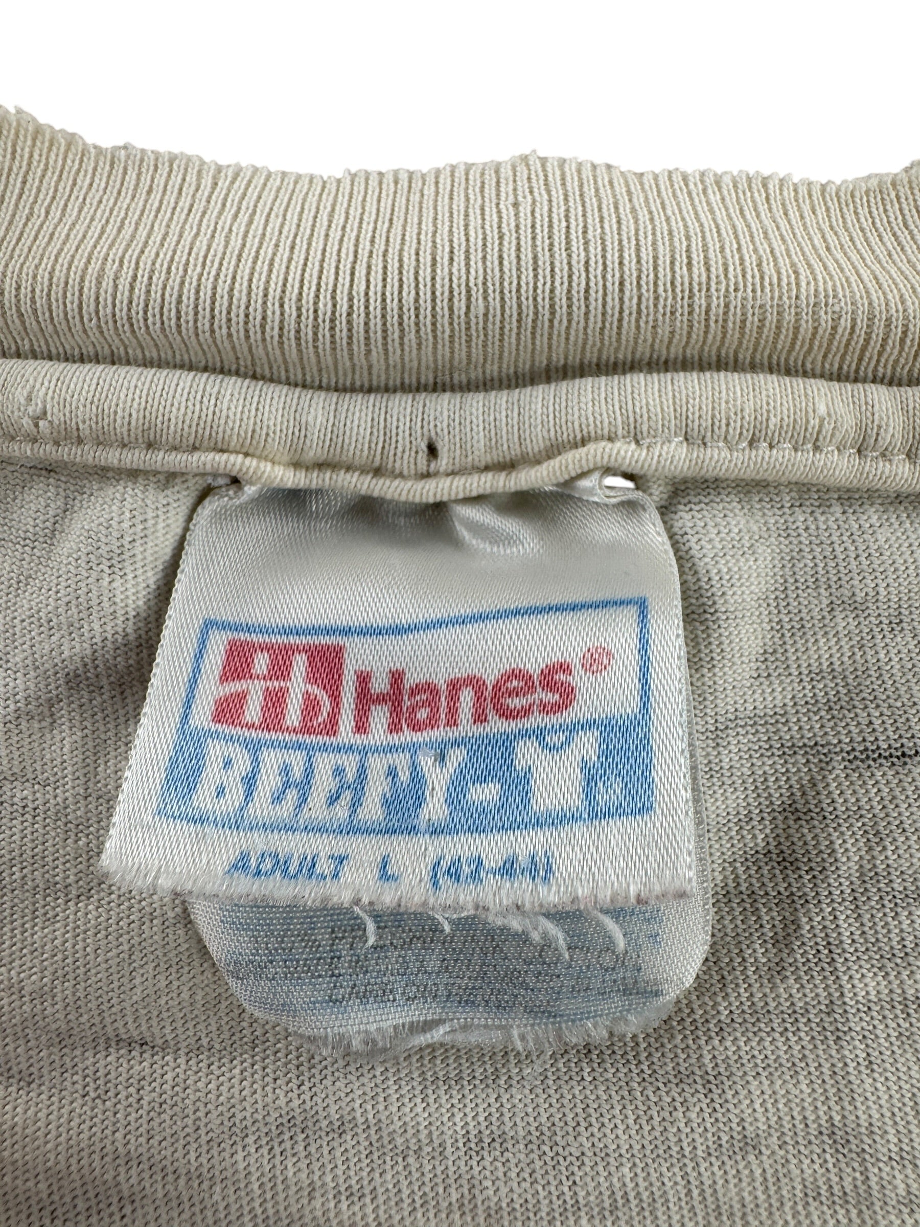Tag on Vintage Distressed Cal Berkeley Grateful Dead Tee SZ L
