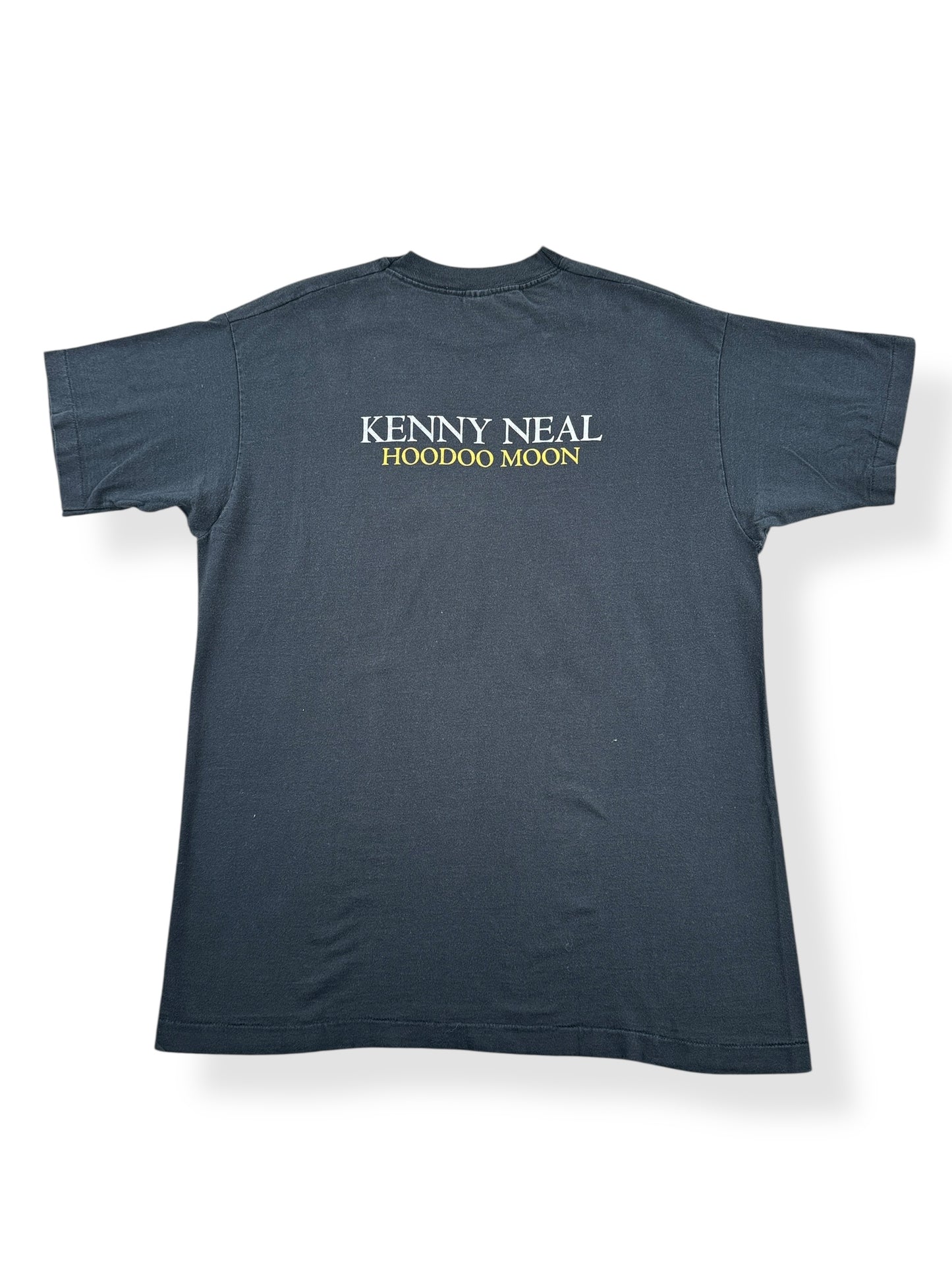 Back of Vintage Kenny Neal Hoodoo Moon Tee SZ XL