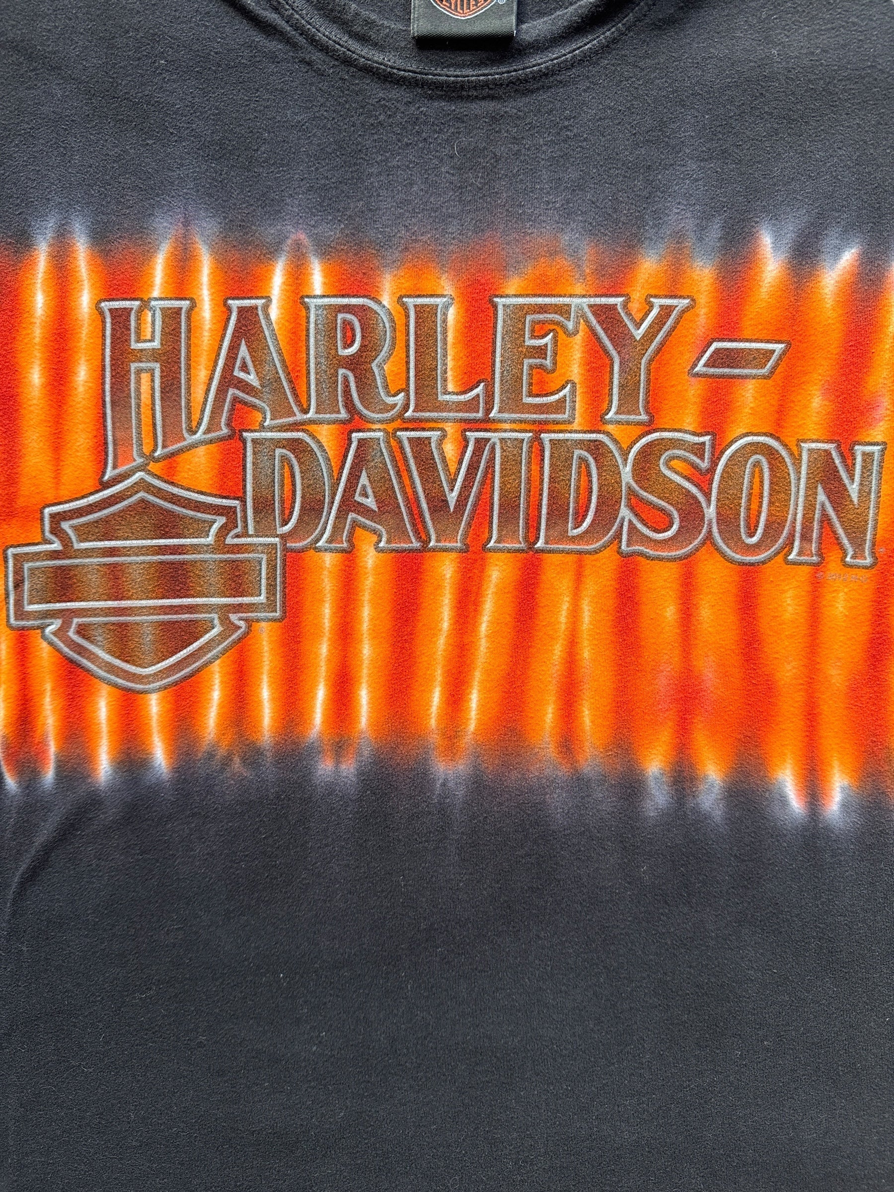 Front Graphic of Tacoma Harley Davidson Tee SZ L