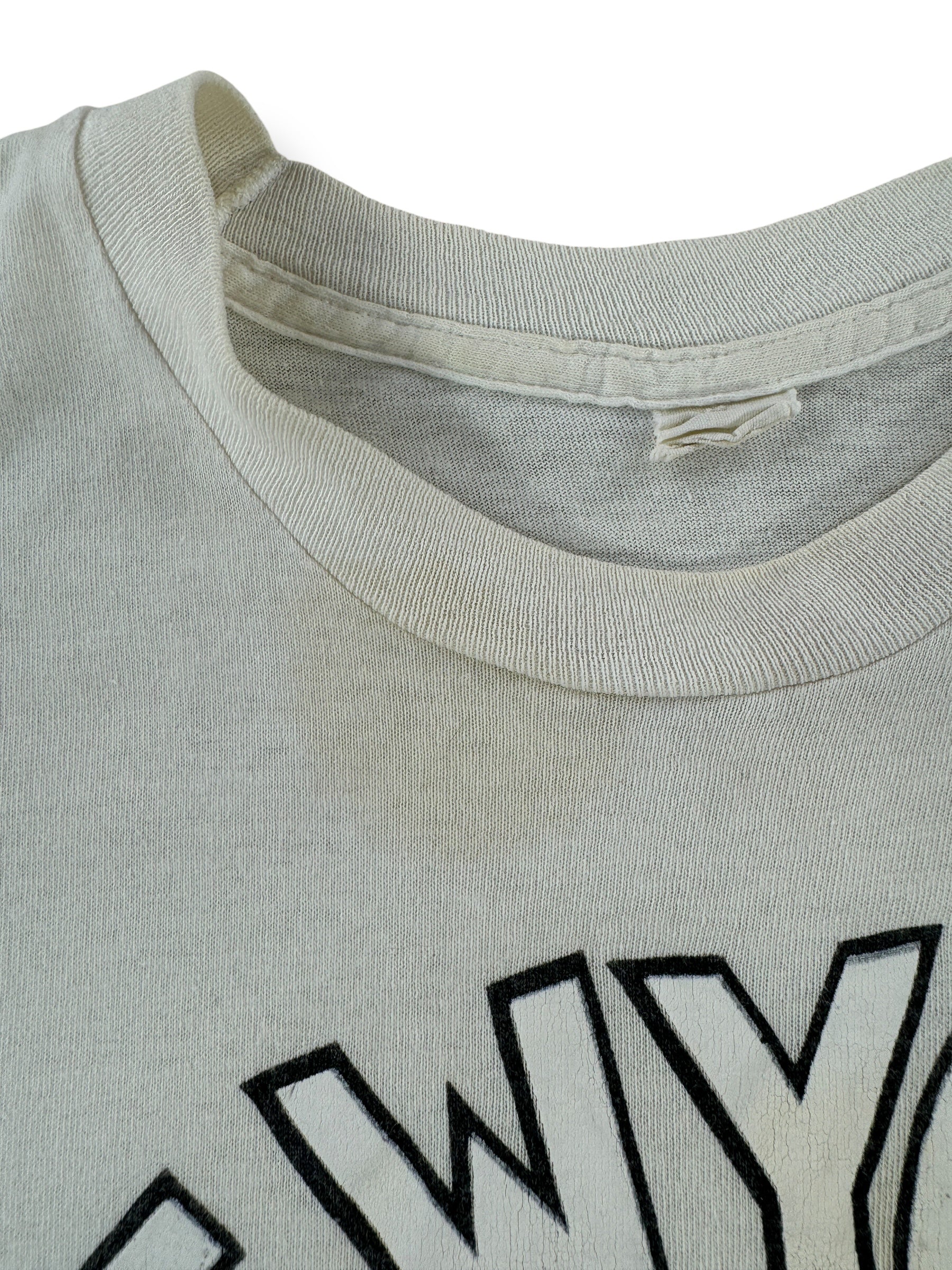 Stain on Vintage Manhattan Tee SZ M