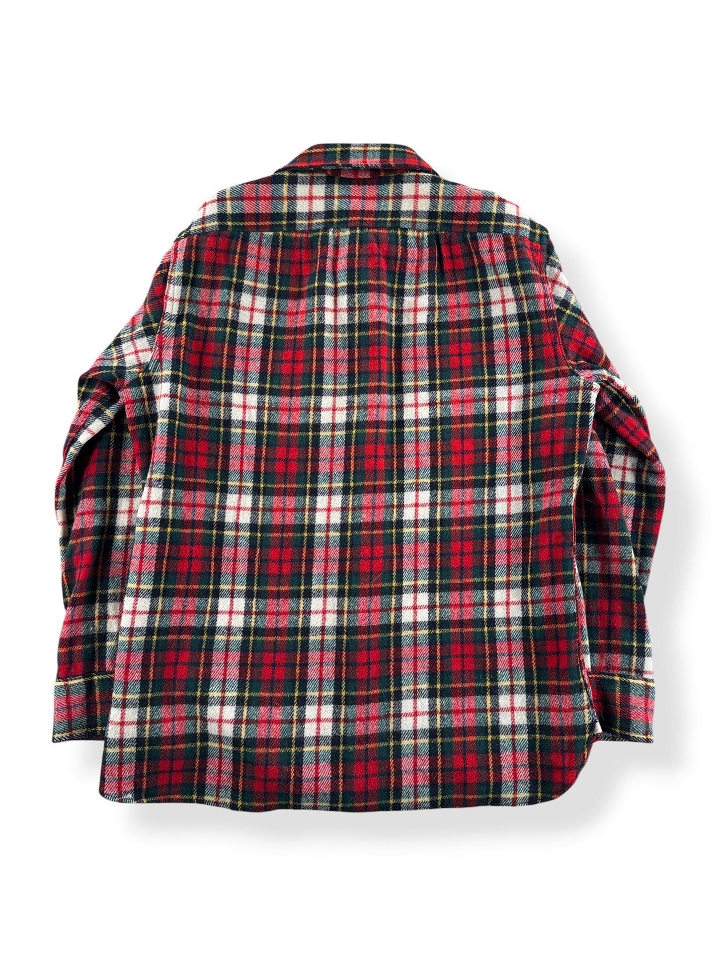 Back of Vintage McGregor Seymour Flannel Shirt SZ M