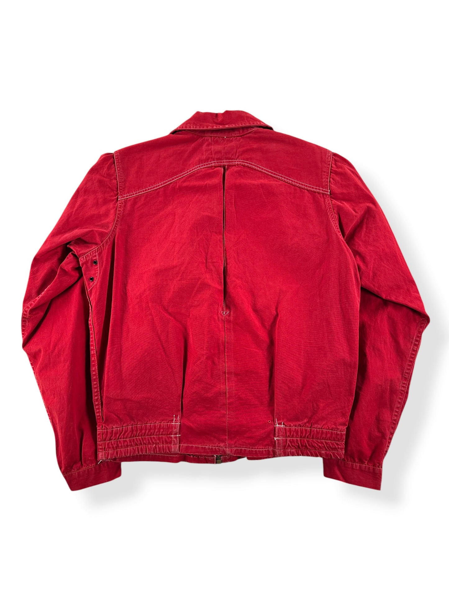 Back of Vintage 40s White Stag Jacket SZ XS