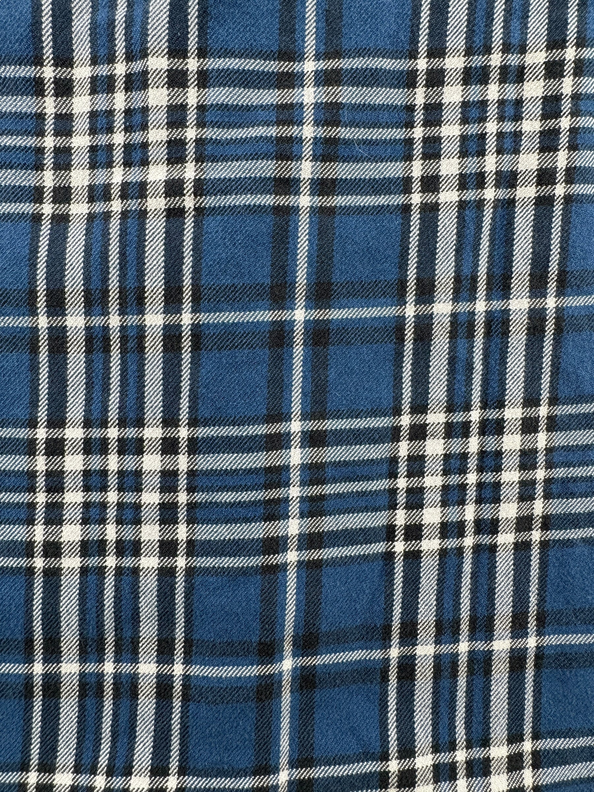 Pattern on J. Crew Blue Plaid Shirt SZ M