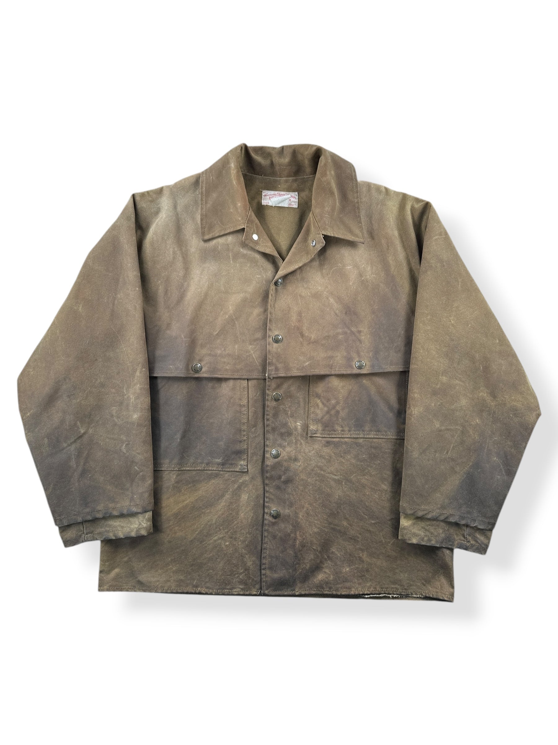 Front of Vintage Filson Double Logger Jacket SZ 42