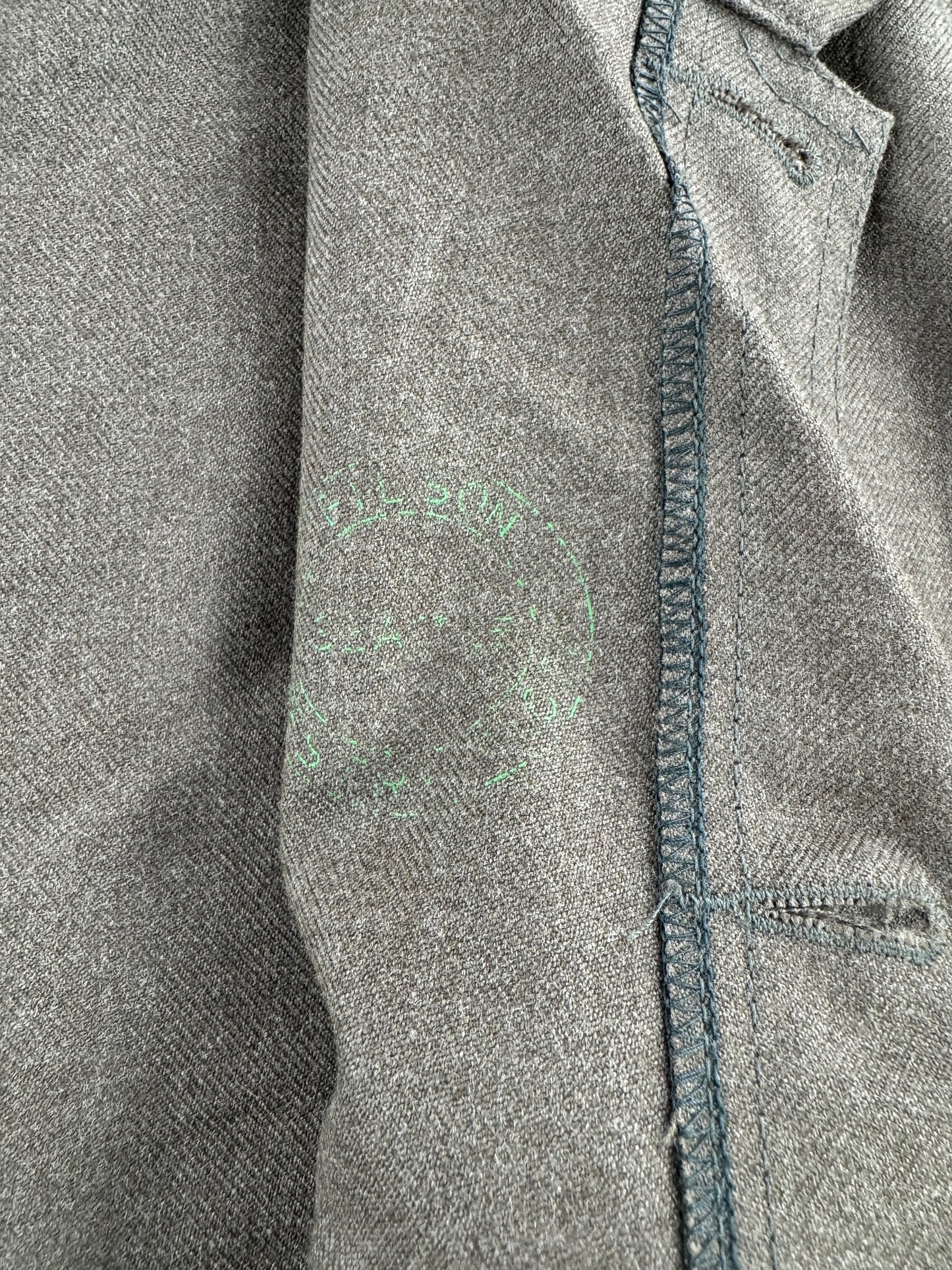 Vintage NOS Filson Forestry Cloth Wool Jacket SZ 44