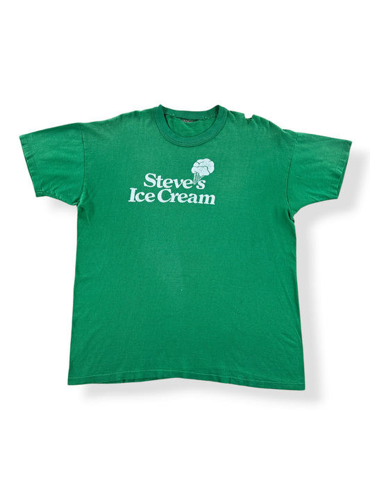 Front of Vintage 60s/70s Steve's Ice Cream Tee SZ L