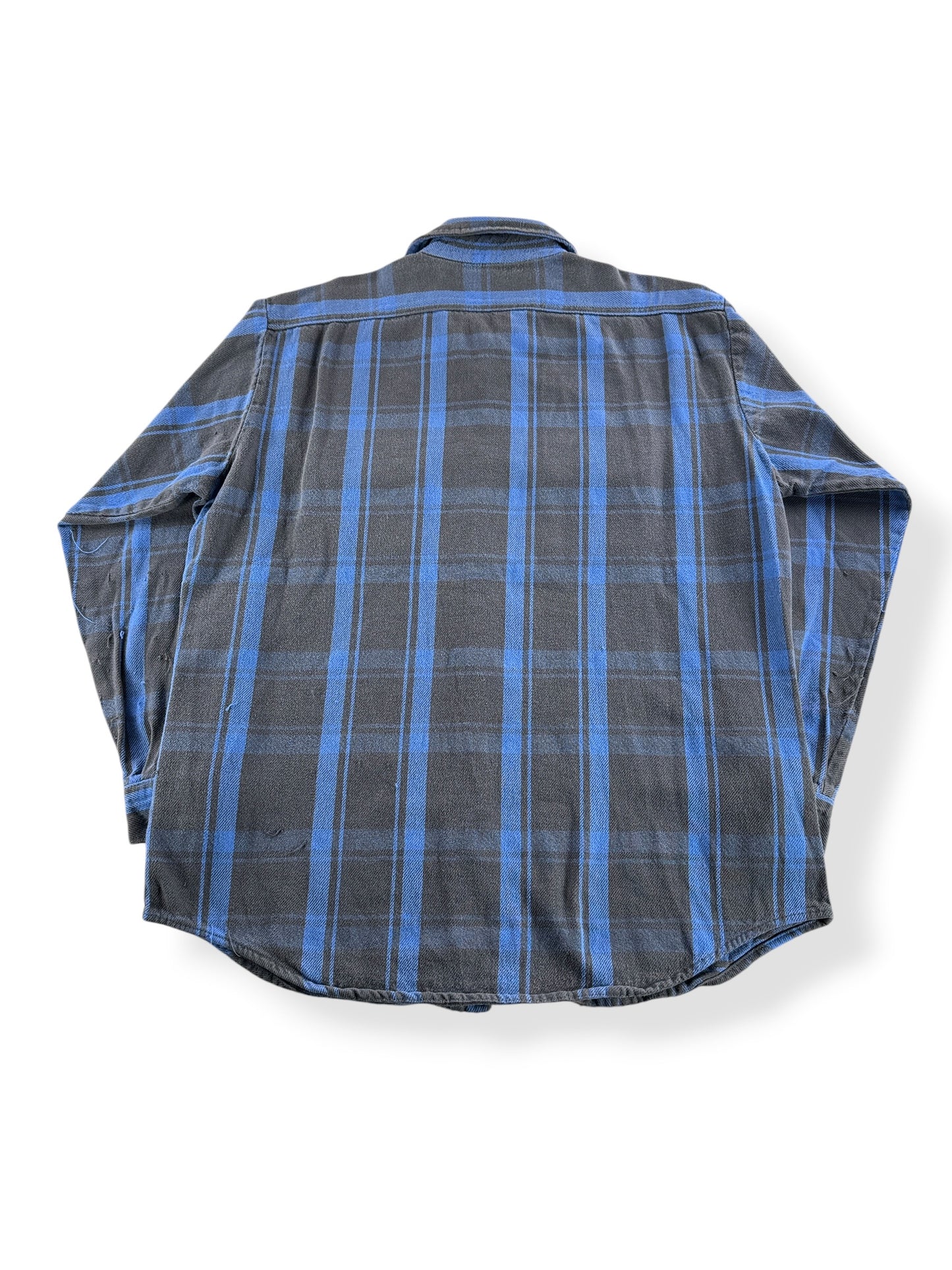 Back of Vintage 80's Five Brother Cotton Flannel SZ XL