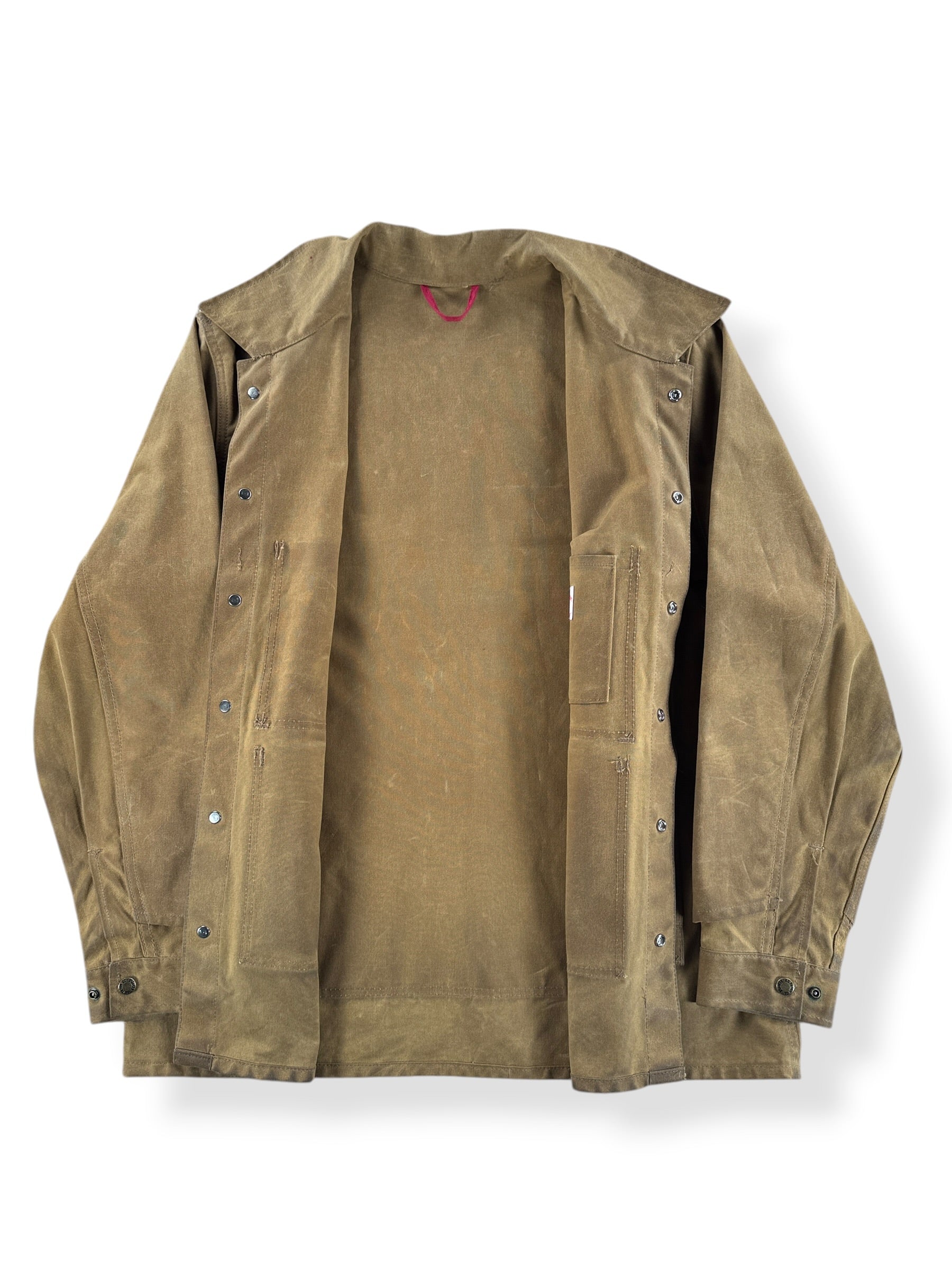 Inside of Filson Tin Cloth Cruiser Jacket SZ 44