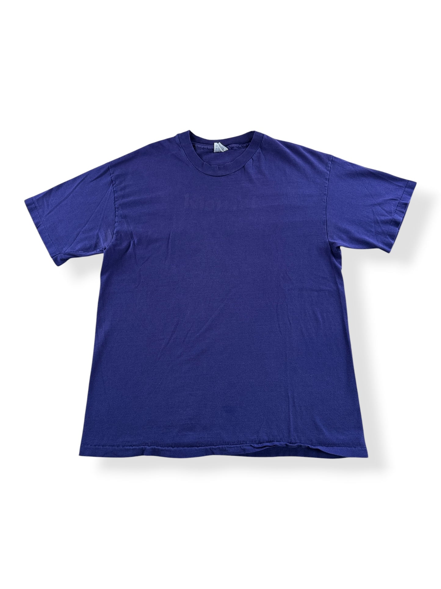 Front of Vintage Purple Kismet Tee SZ L