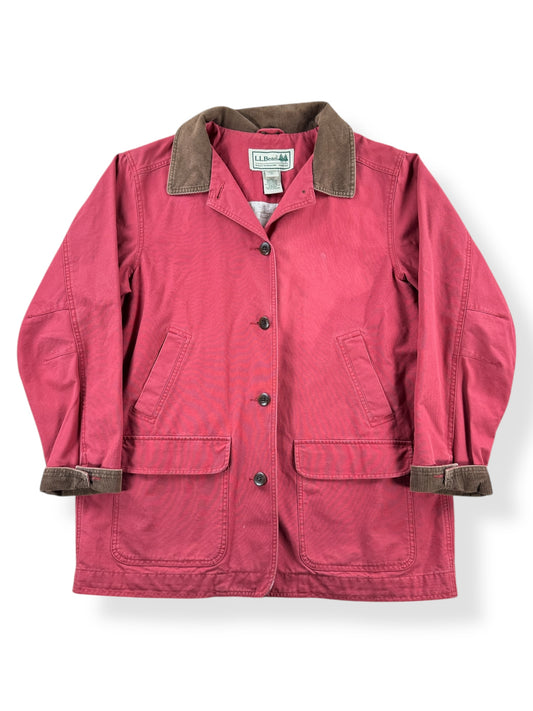 Front of LL Bean Womens Barn Coat SZ XL