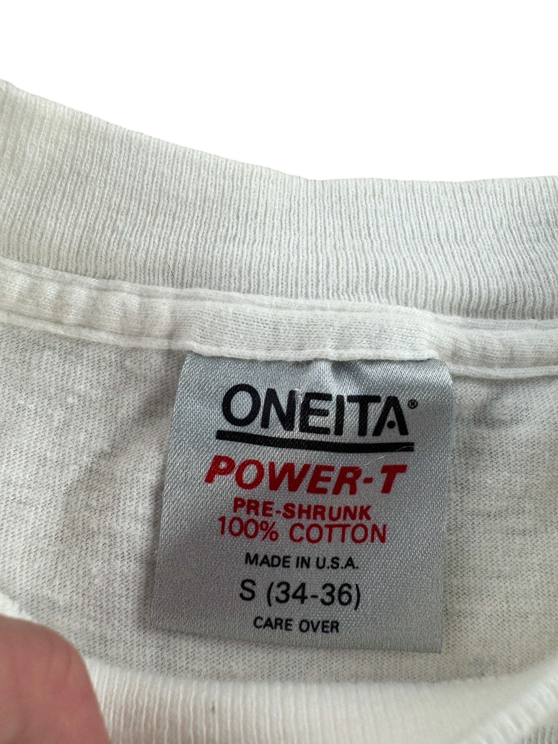 Tag on Vintage World's Largest McDonald's Tee SZ S (Fits XS)