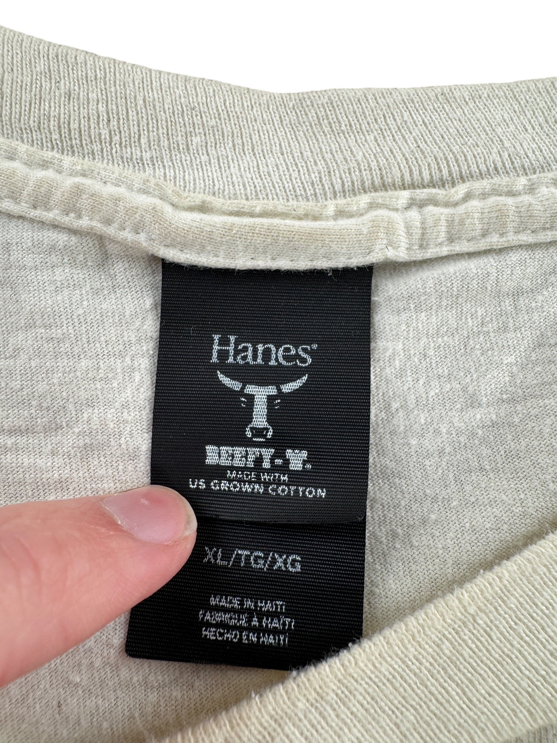 Tag on Rare Filson Employees Only “Mackinaw Massacre” Tee SZ XL