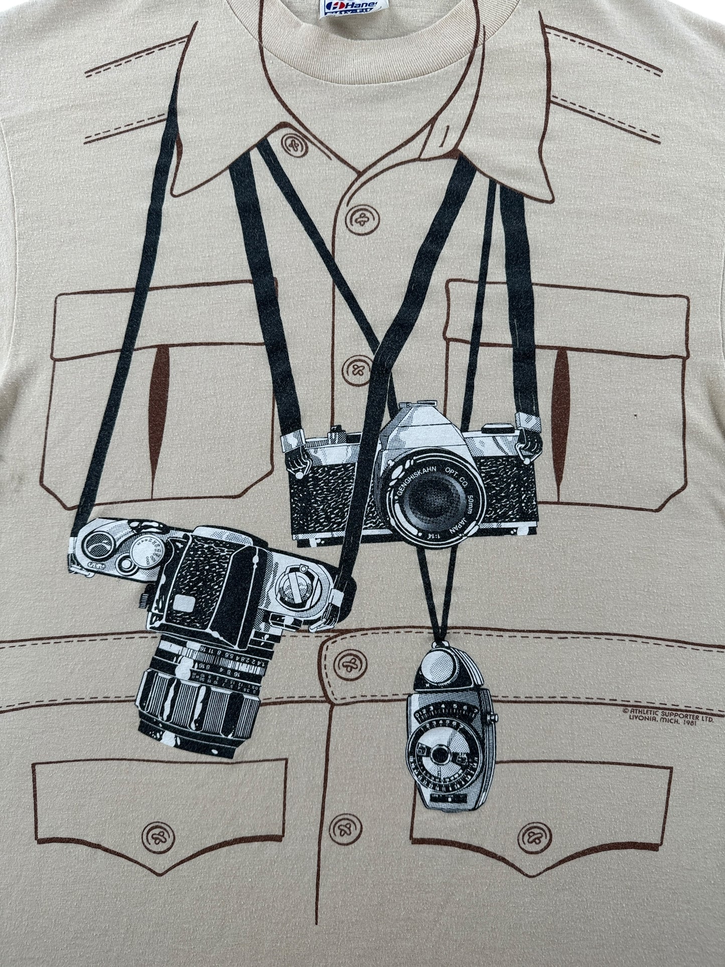 Graphic of Vintage Photographer Tee SZ M