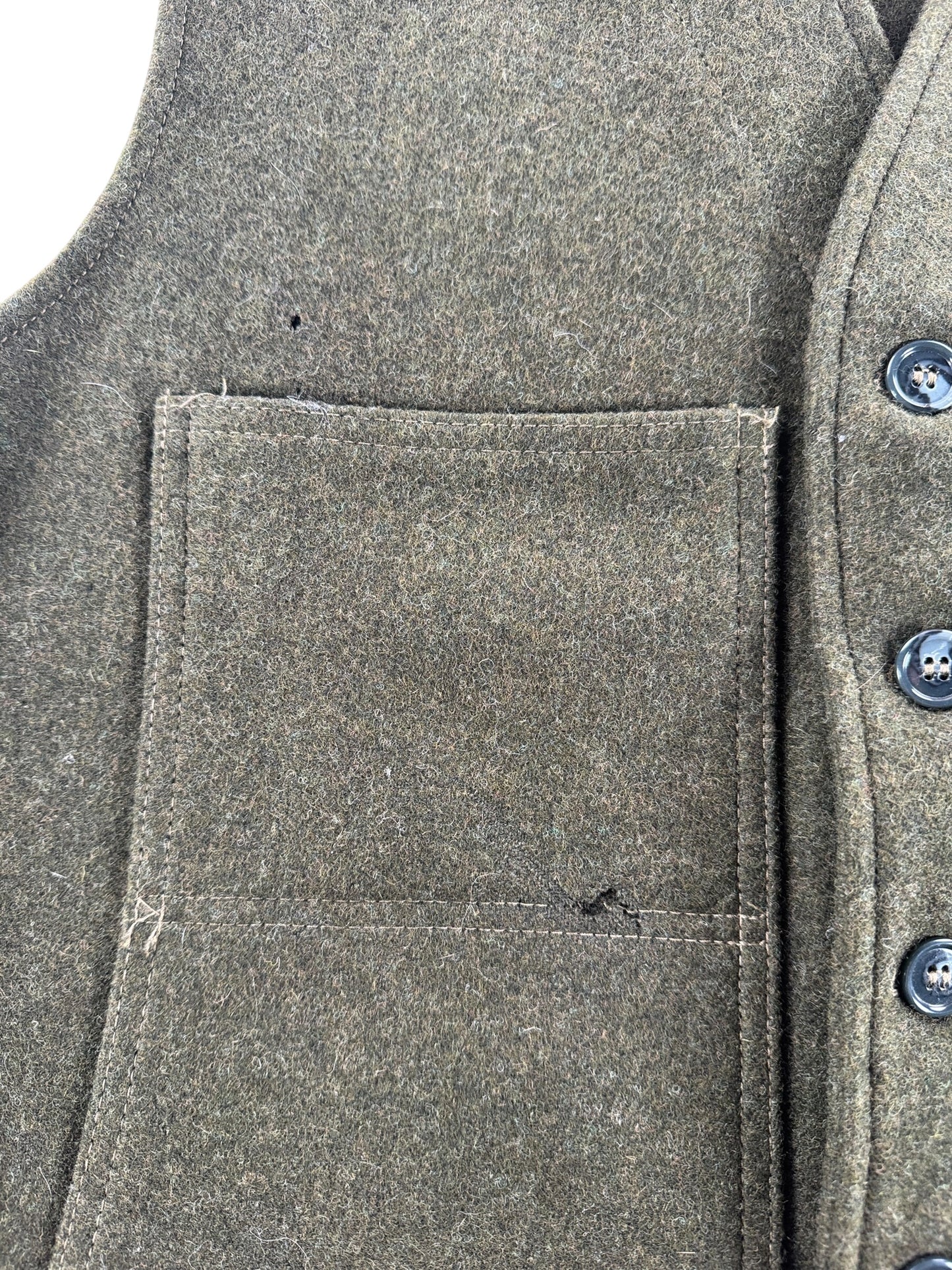 Filson Wool Mackinaw Vest SZ L