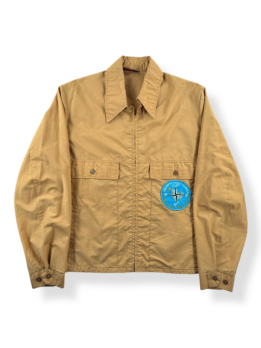 Front of Vintage Underwater Society of America Windbreaker SZ M