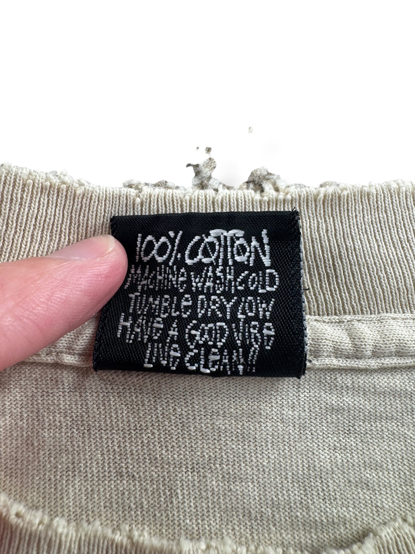 Tag on Vintage Stussy All Stars Tee SZ L