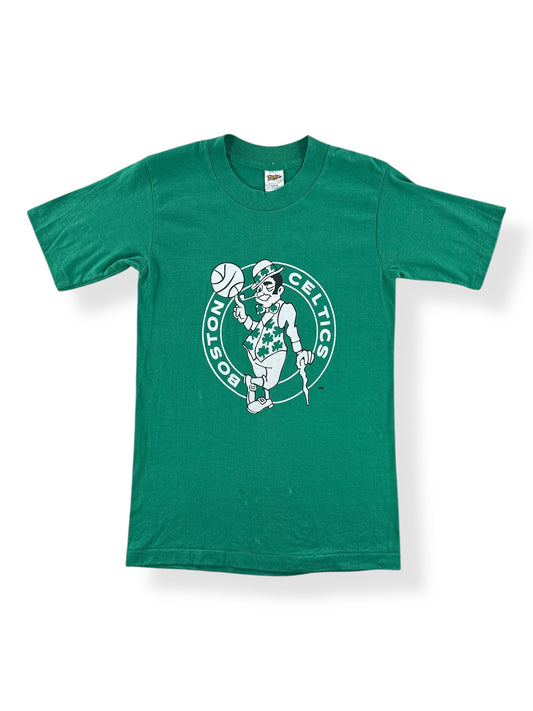 Front of Vintage Boston Celtics Tee SZ S (Fits XS)