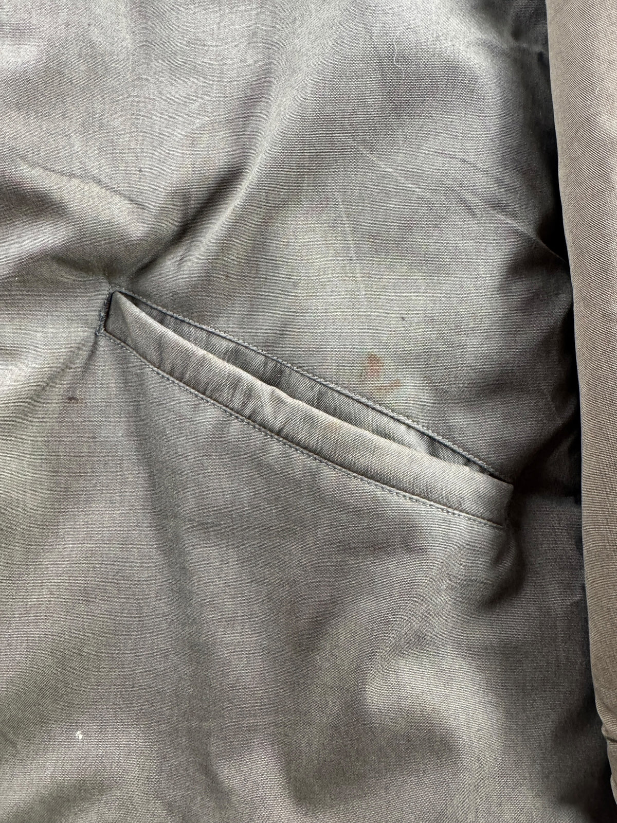 Pockets on Vintage 1950s Field Jacket SZ 38R