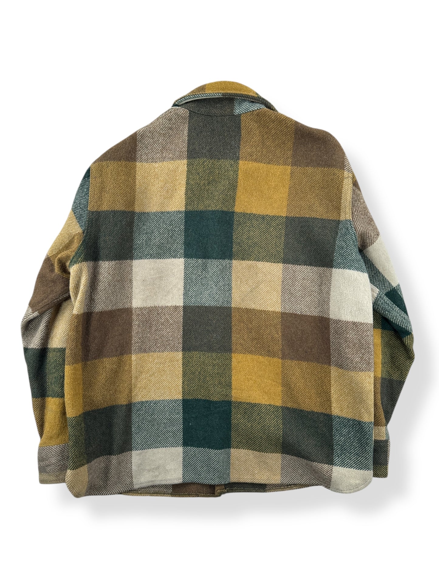 Back of Vintage CPO Jacket SZ L AS IS