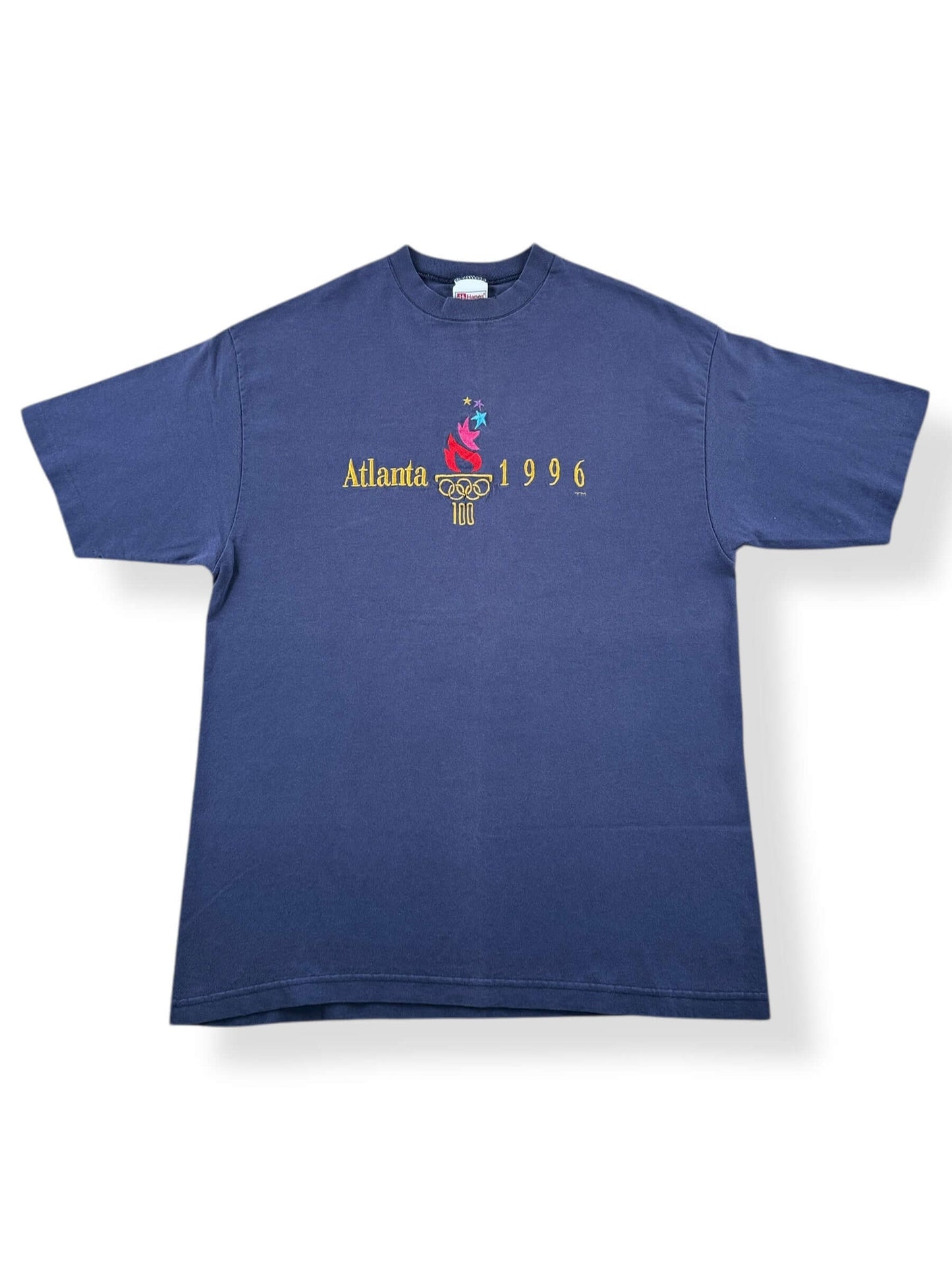 Front of Vintage '96 Atlanta Olympics Tee SZ XL