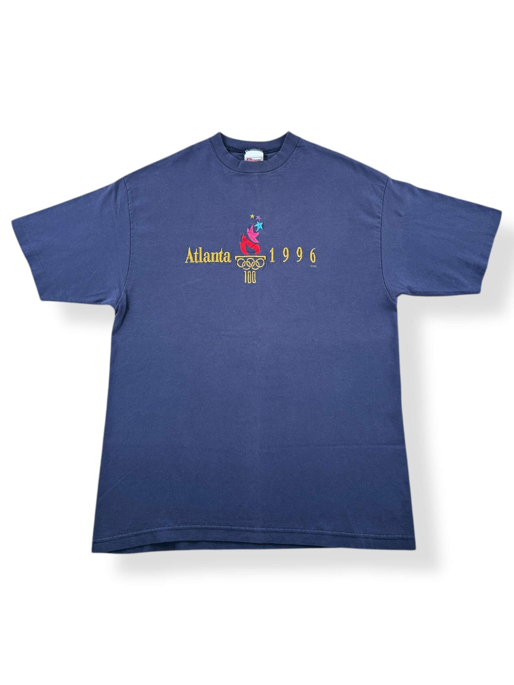 Front of Vintage '96 Atlanta Olympics Tee SZ XL