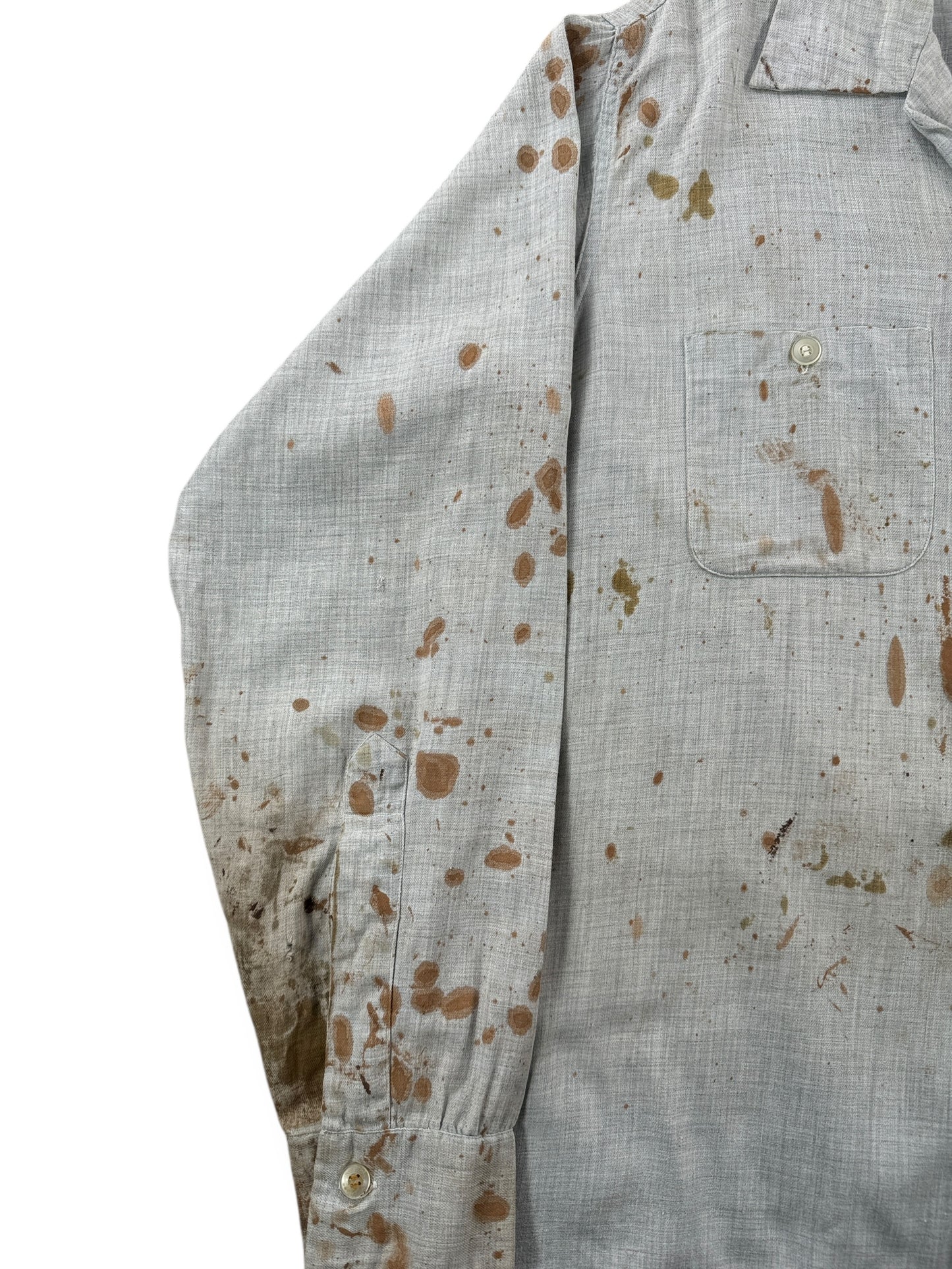 Stains on Vintage Diarrhea Factory Loop Collar SZ L