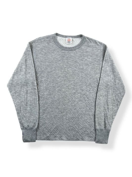 Front of Vintage Ultratherm Heather Grey Thermal SZ M