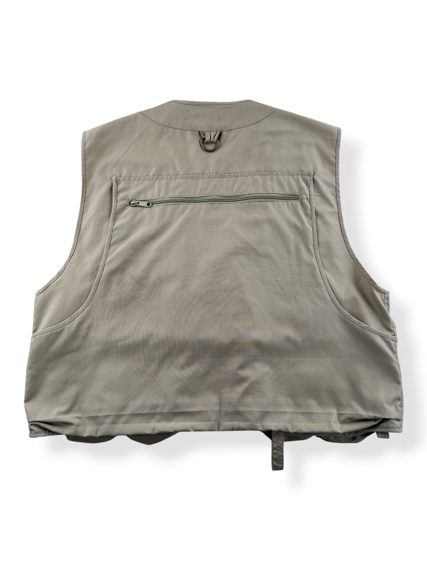 Back of Vintage L.L. Bean Fishing Vest SZ XL (Fits L)