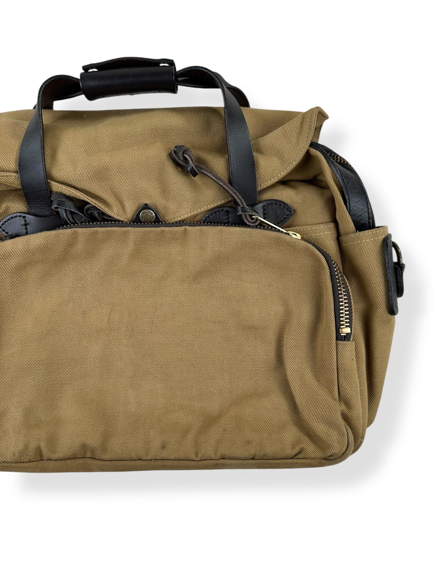 Front Left View of Filson Padded Computer Bag Style 258