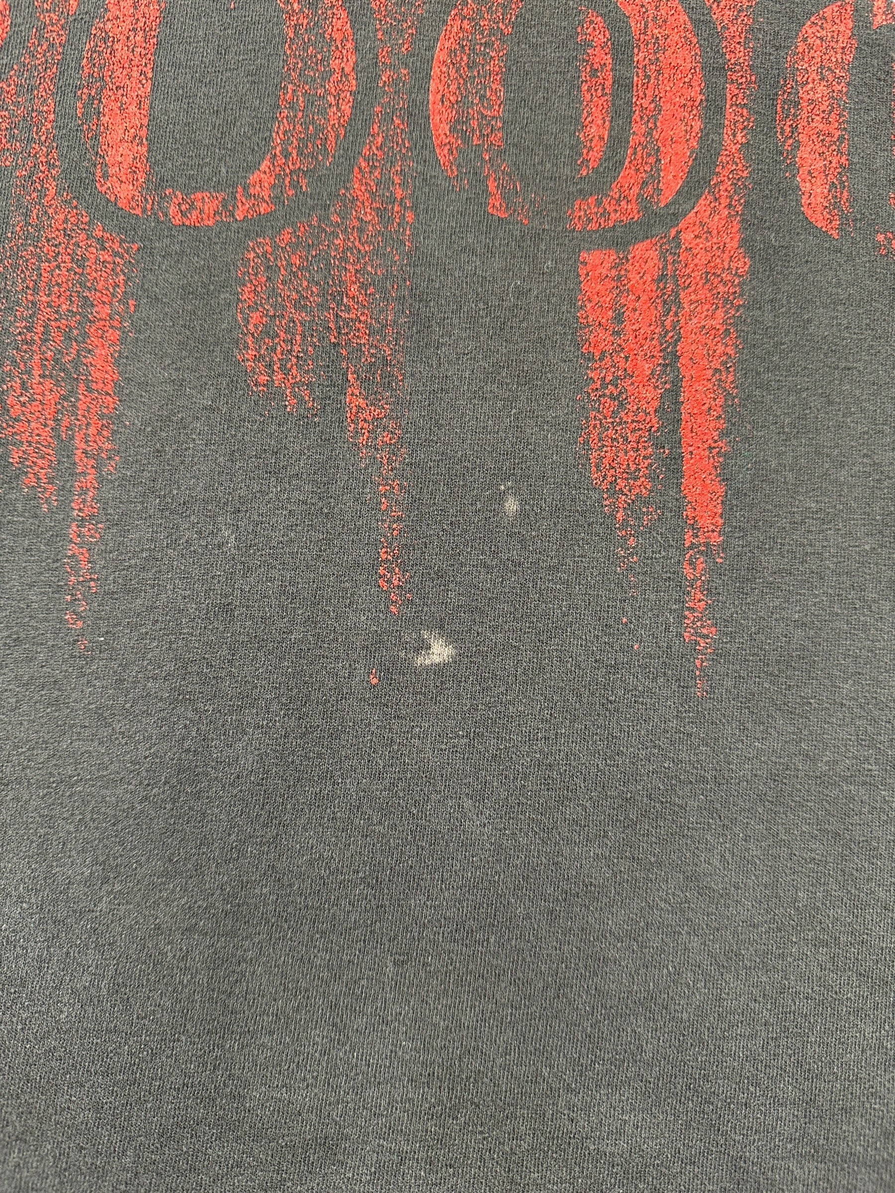 Stain on Vintage 2000 System of a Down Vote Tee SZ M