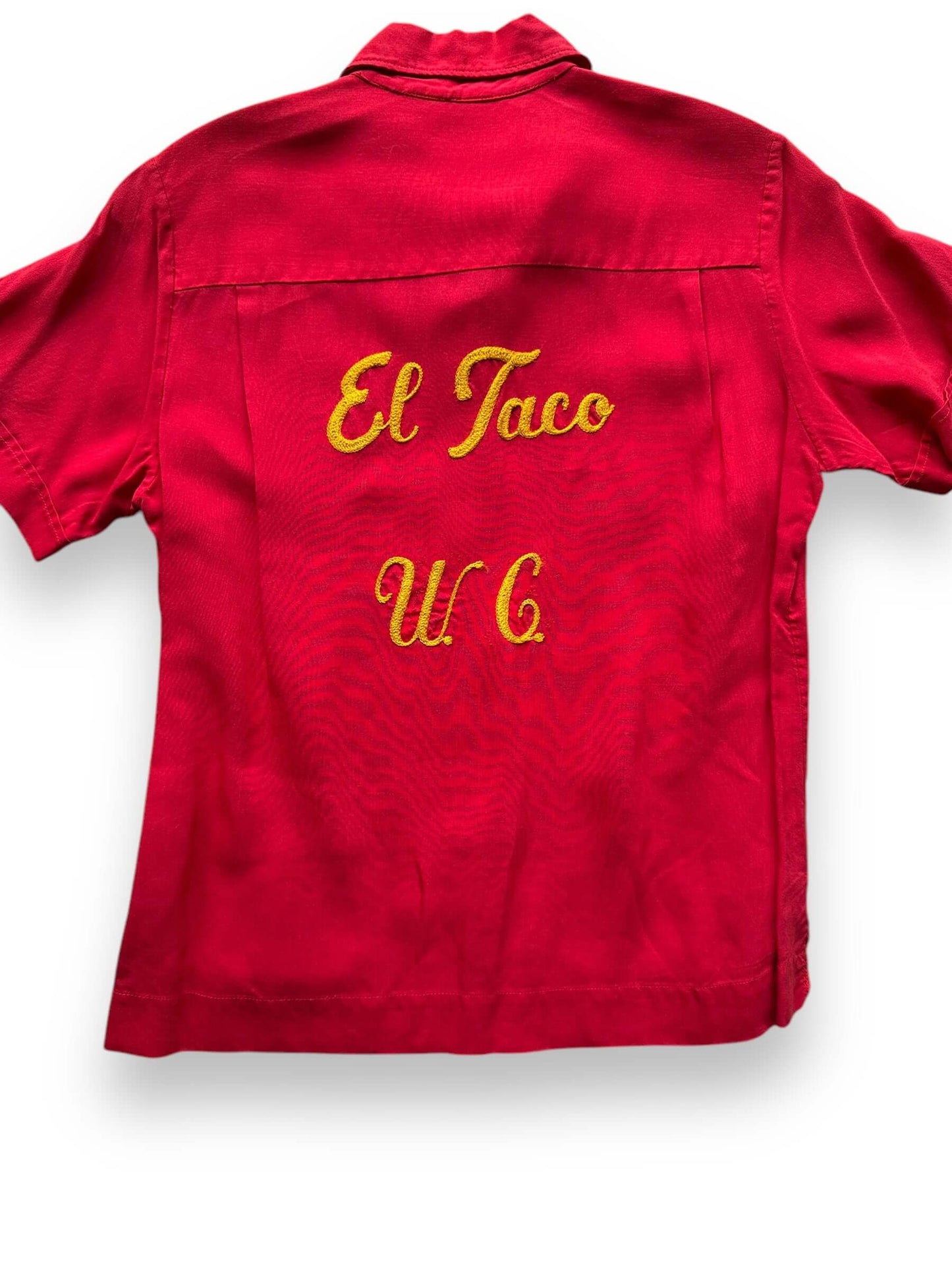 Vintage El Taco Bowling Shirt SZ S