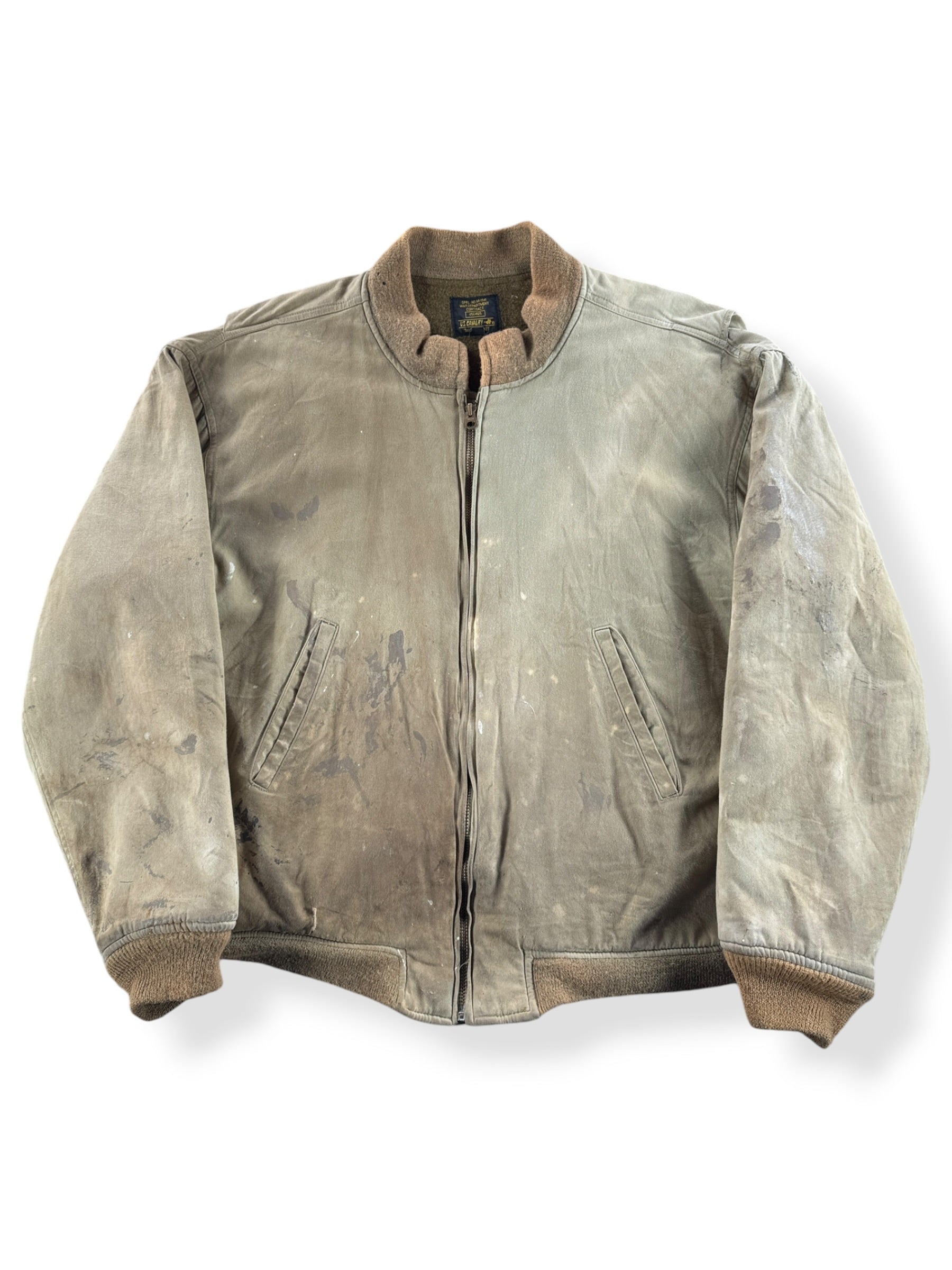 Front of Vintage Repro Tanker Jacket SZ 44