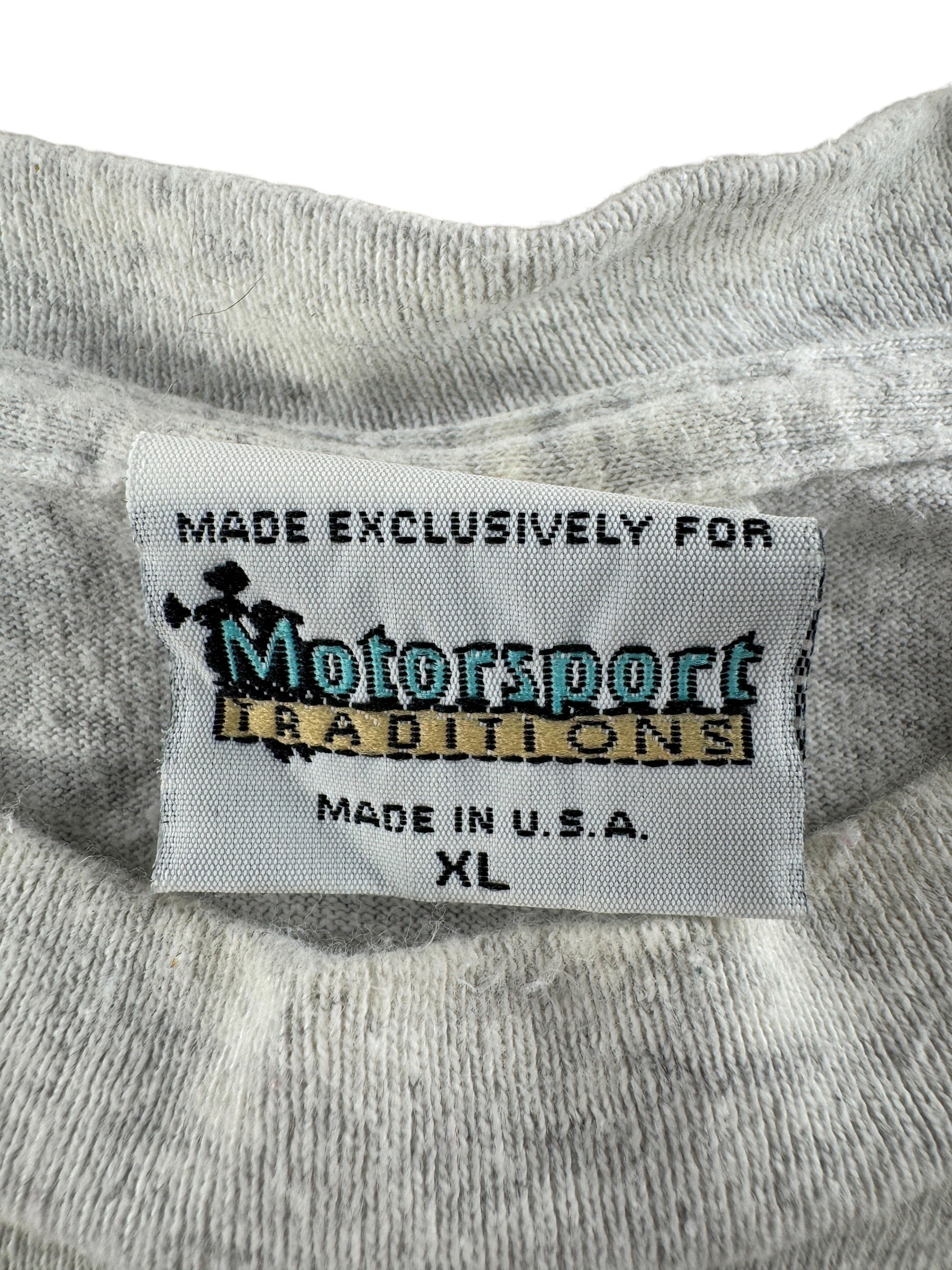 Tag on Vintage Motorsport Darrell Waltrip Racecar Tee SZ XL