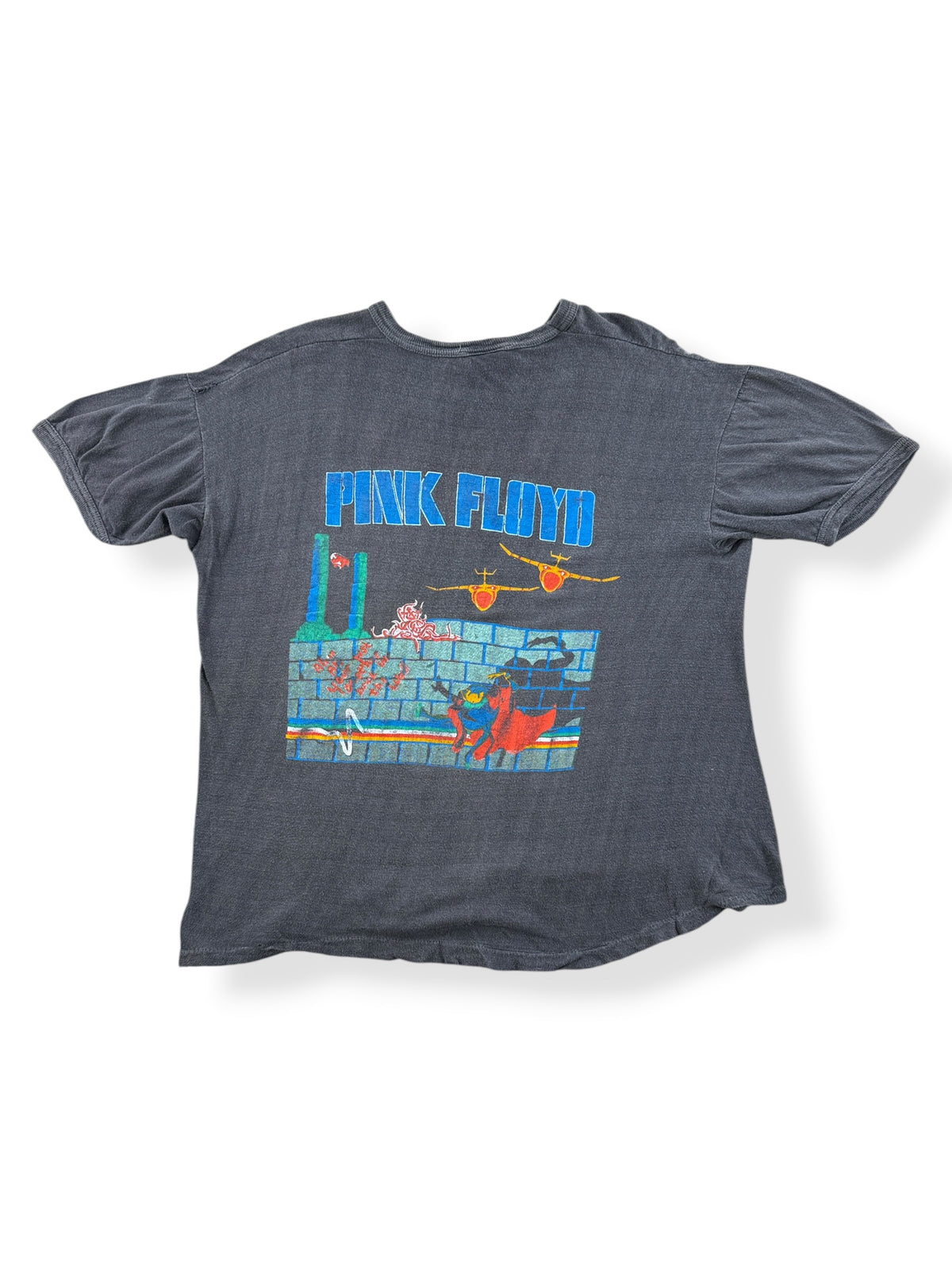 Back of Vintage '80 Pakistani Boot Pink Floyd Tee SZ L