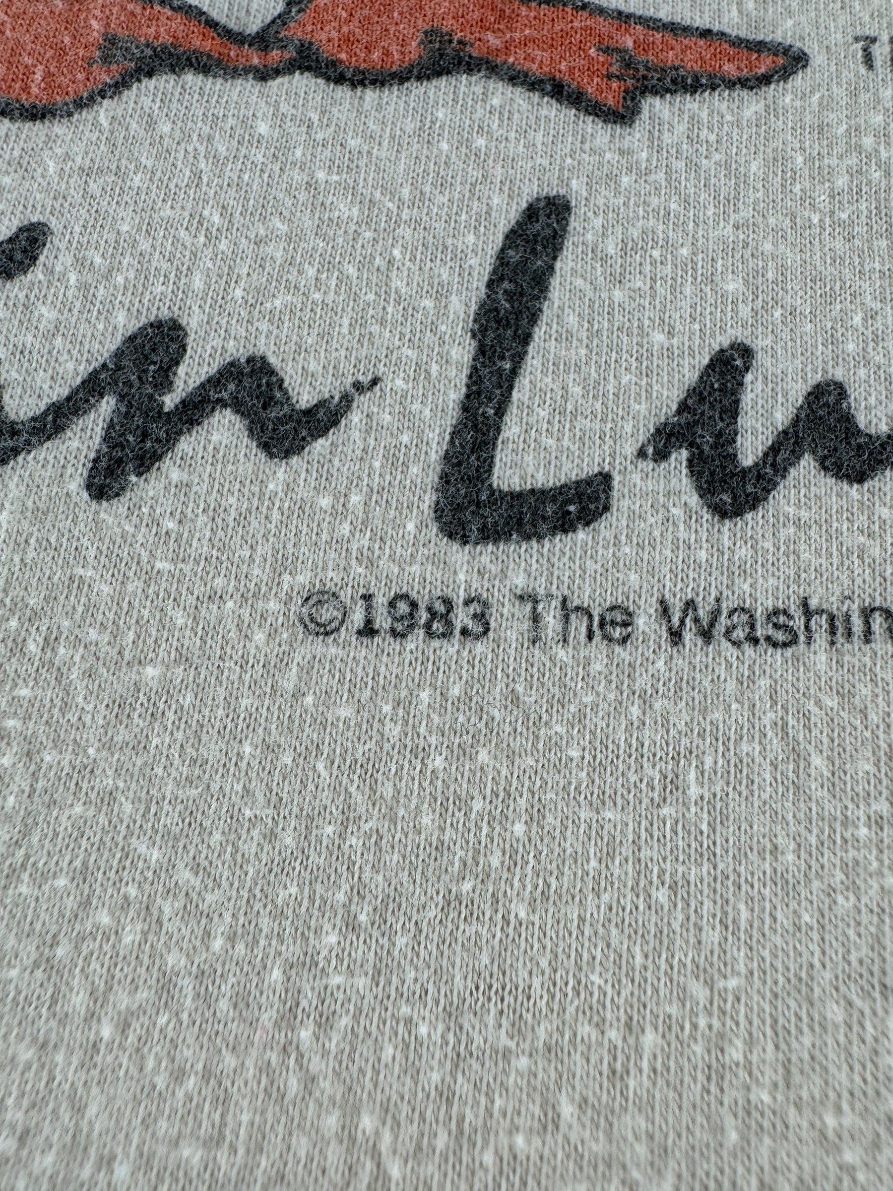Trademark on Vintage Otis The Penguin Penguin Lust Bloom County Tee SZ L