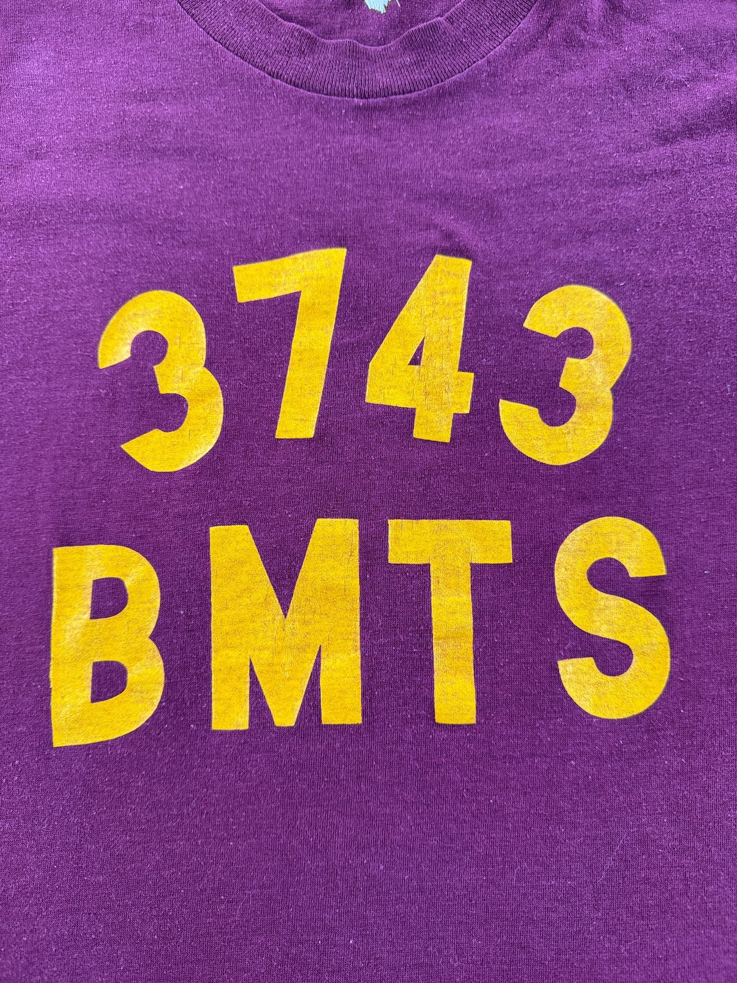 Graphic of Vintage 3743 BMTS Tee SZ S