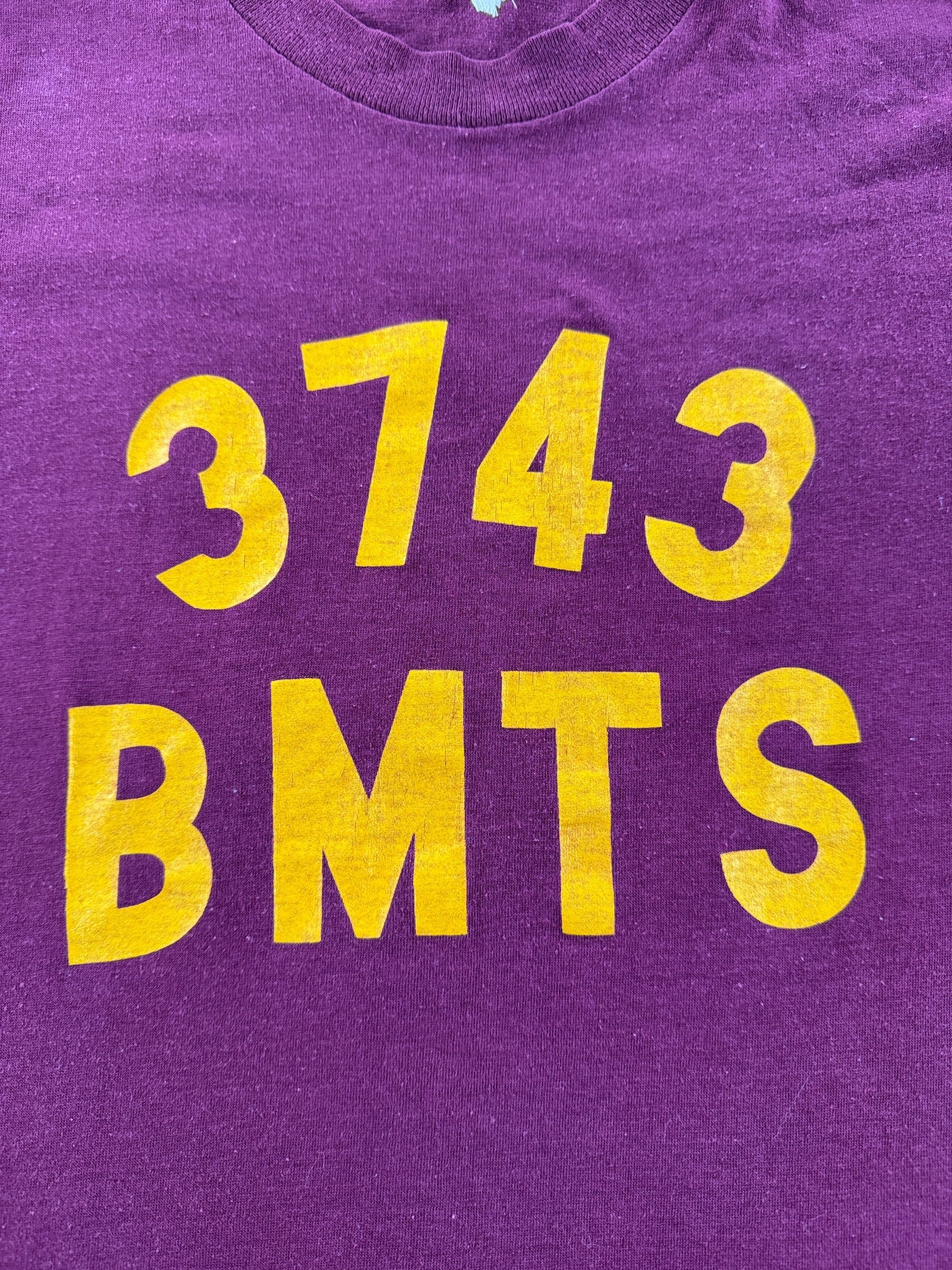Graphic of Vintage 3743 BMTS Tee SZ S