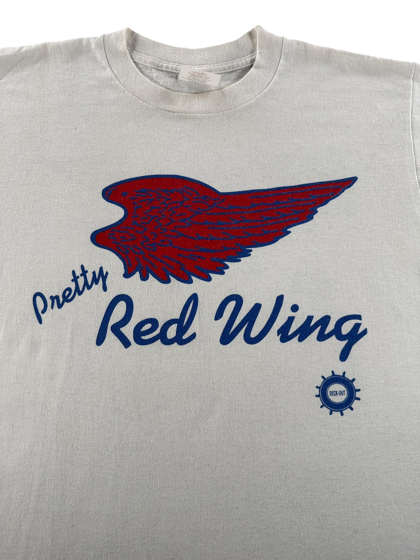 Vintage Red Wing Boot Tee SZ L