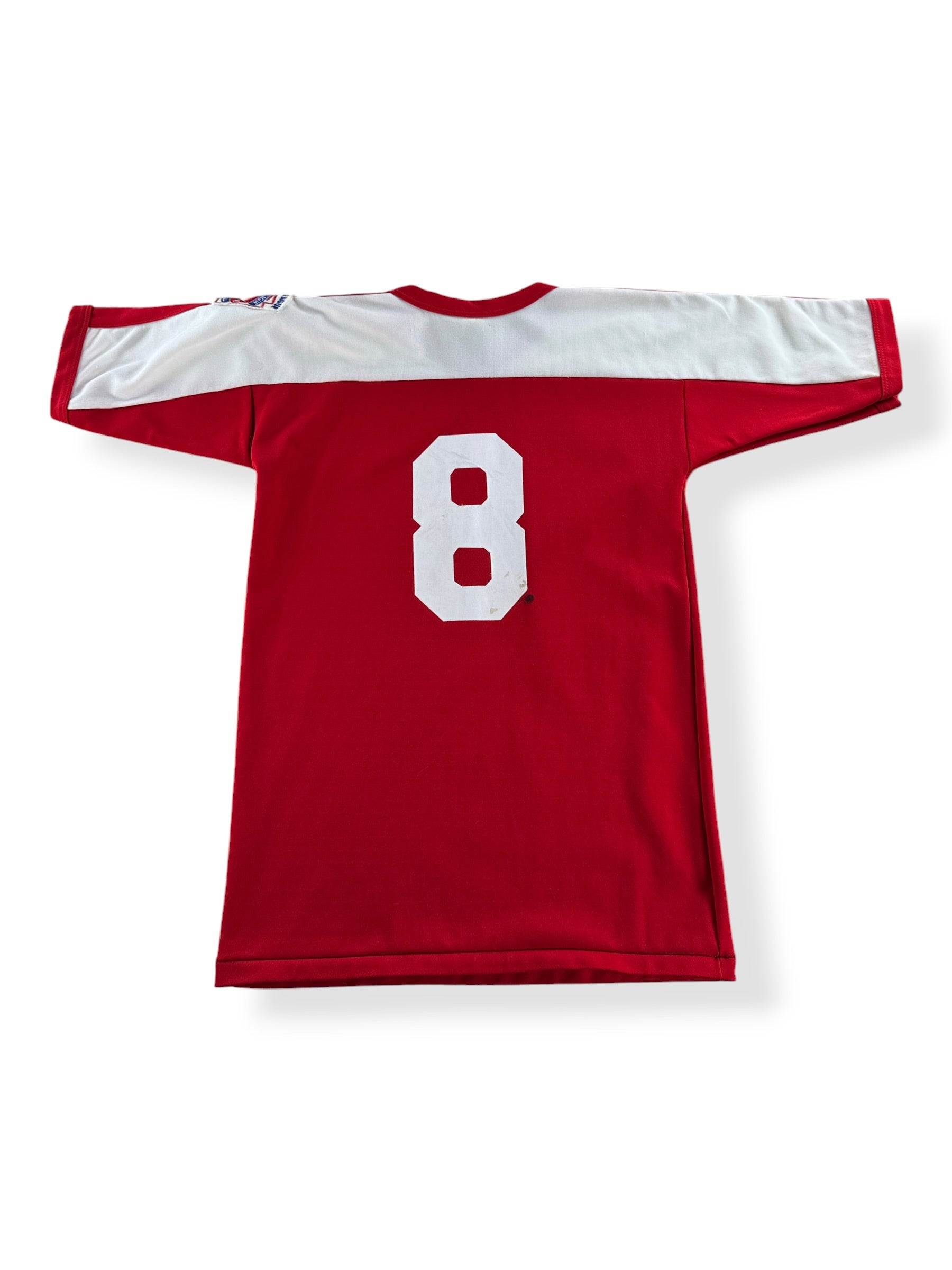 Back of Vintage Southern Athletic Berkley Raiders Jersey SZ M (Fits S)