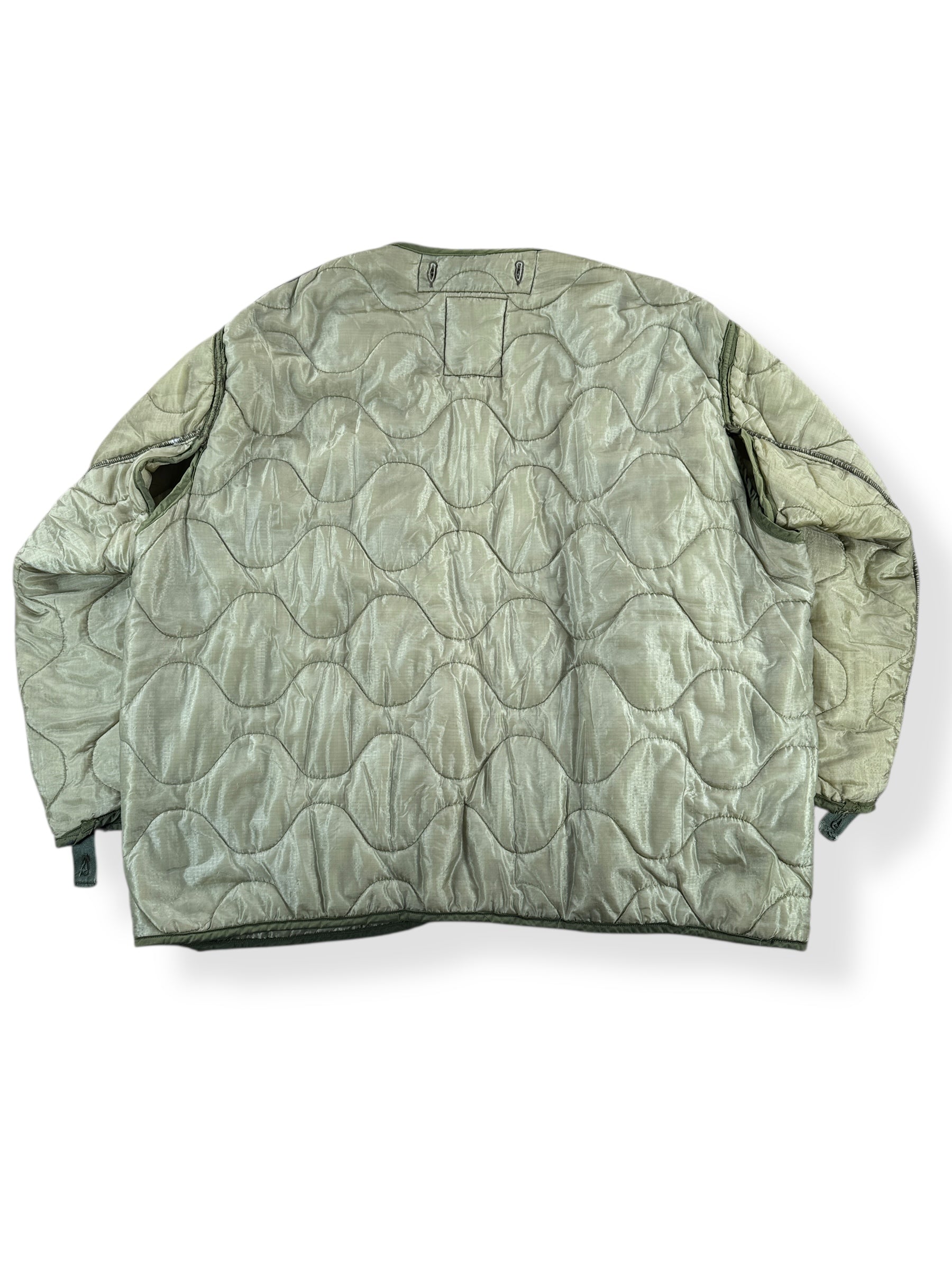 Back of Vintage Military Liner SZ XL