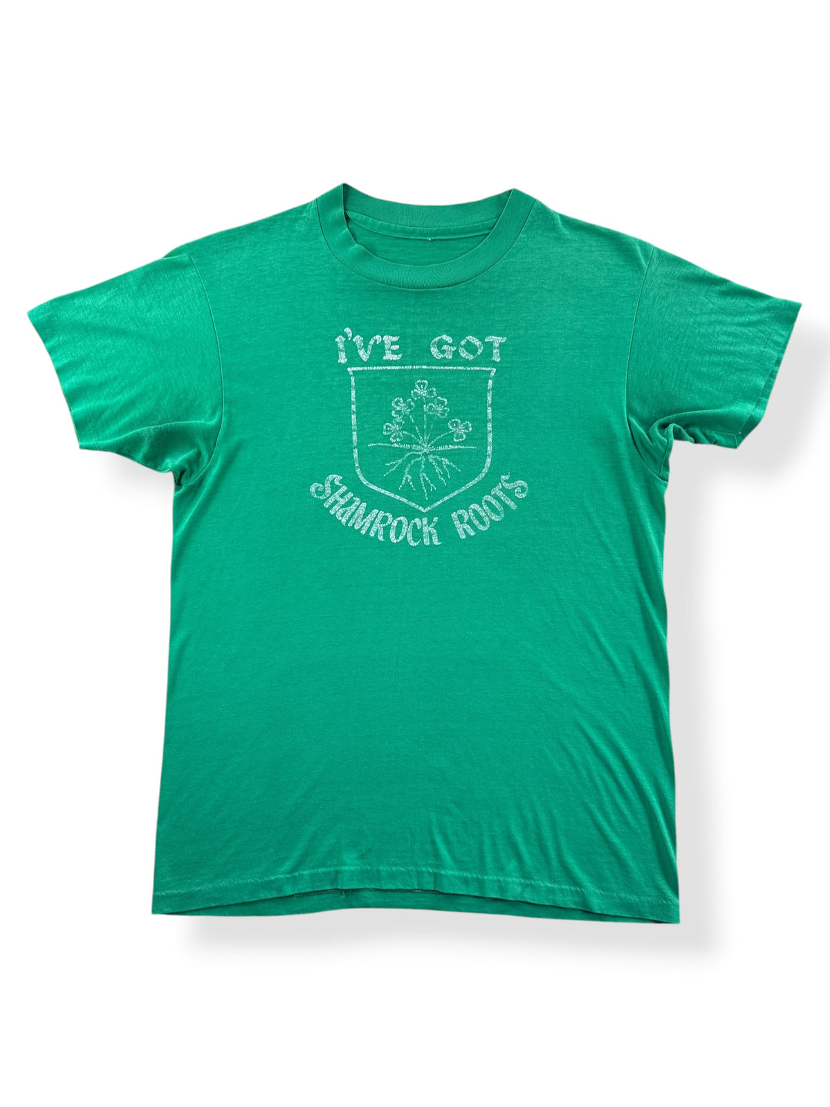 Front of Vintage I've Got Shamrock Roots Tee SZ M/L