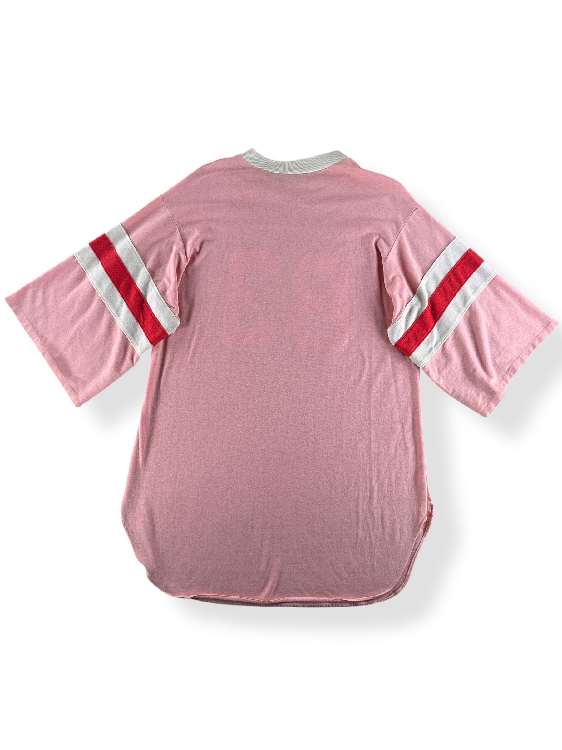 Back of Vintage Pink "83" Jersey SZ M